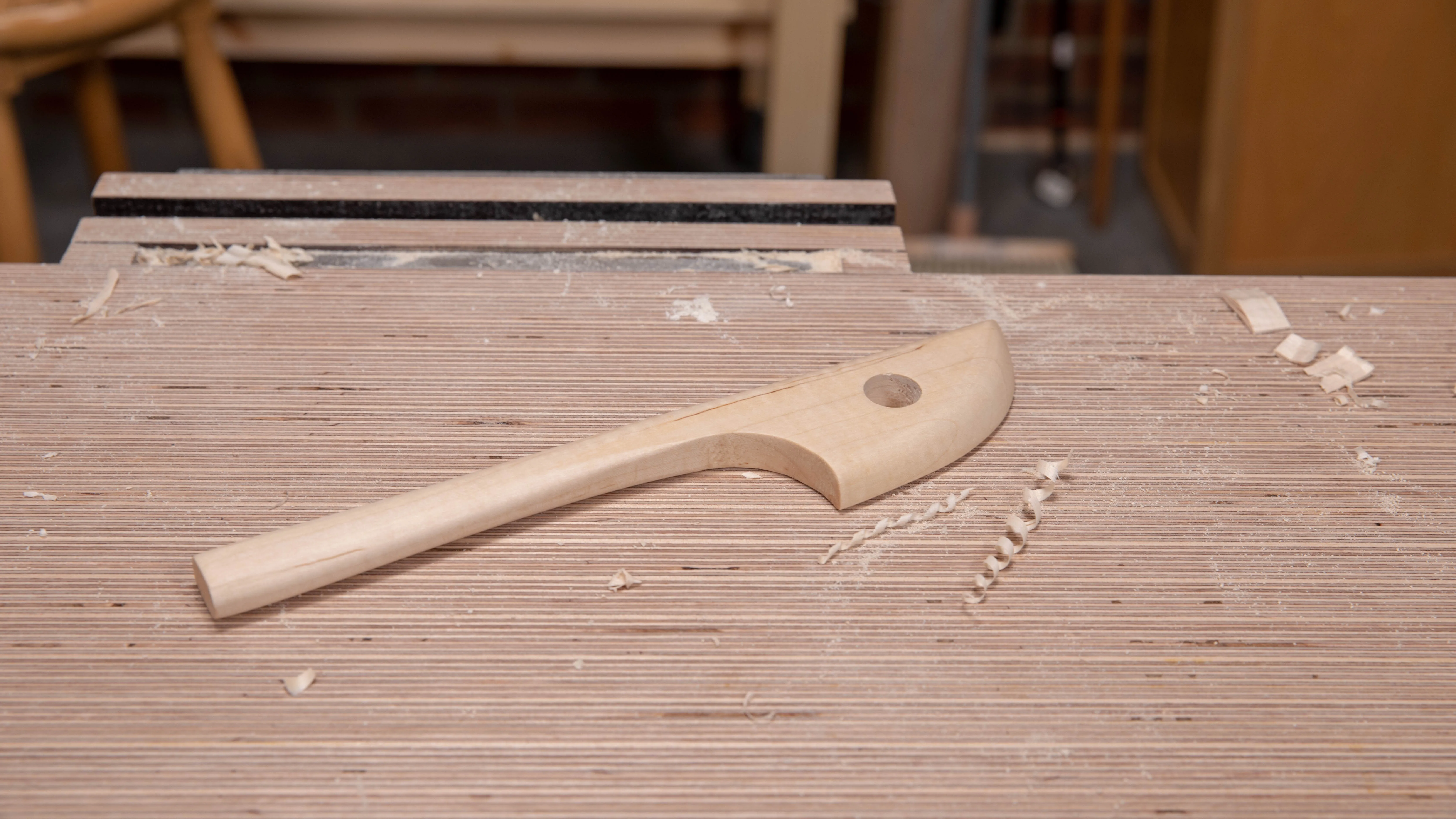 The finished spatula