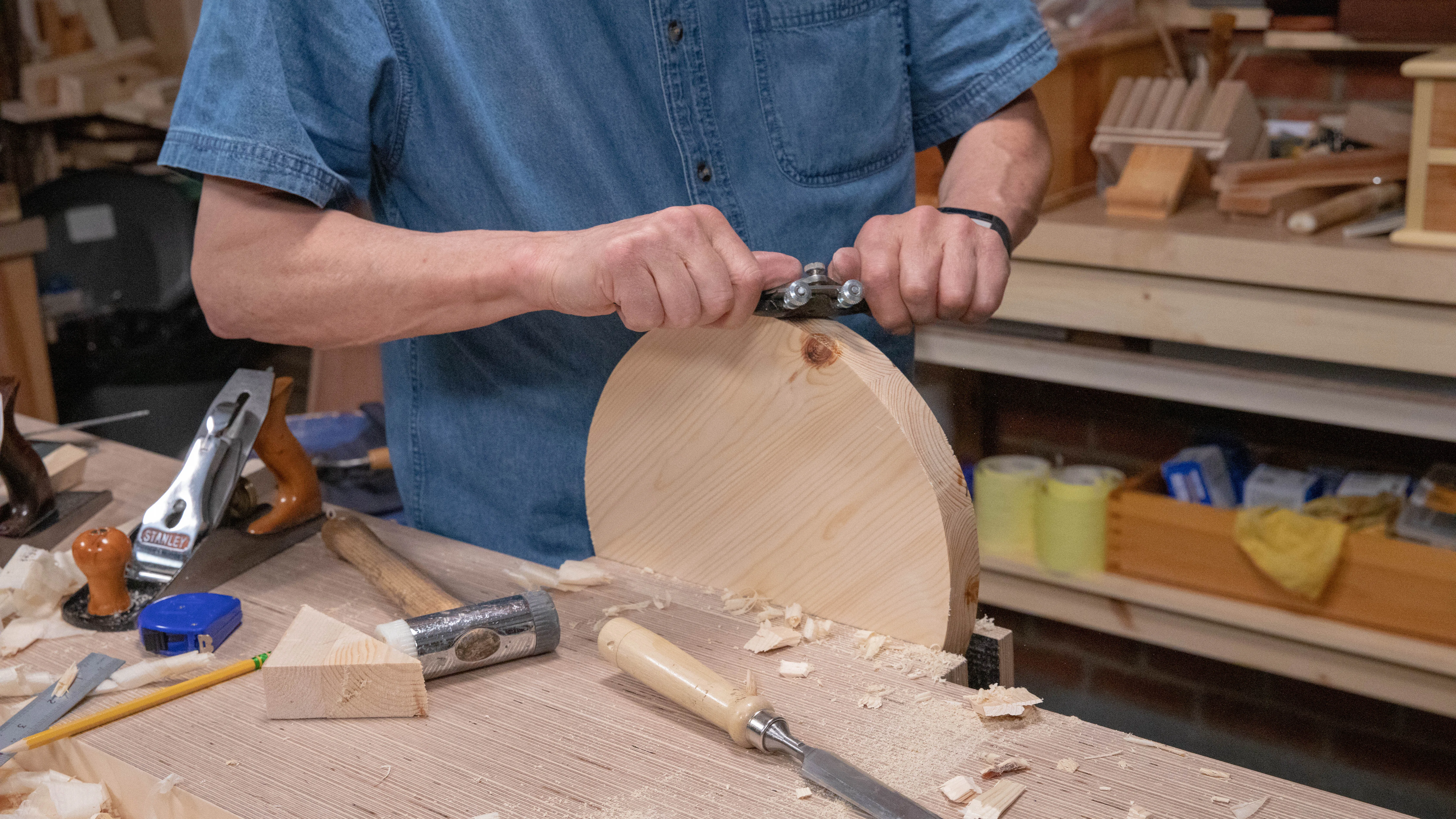 Avoid working against the grain