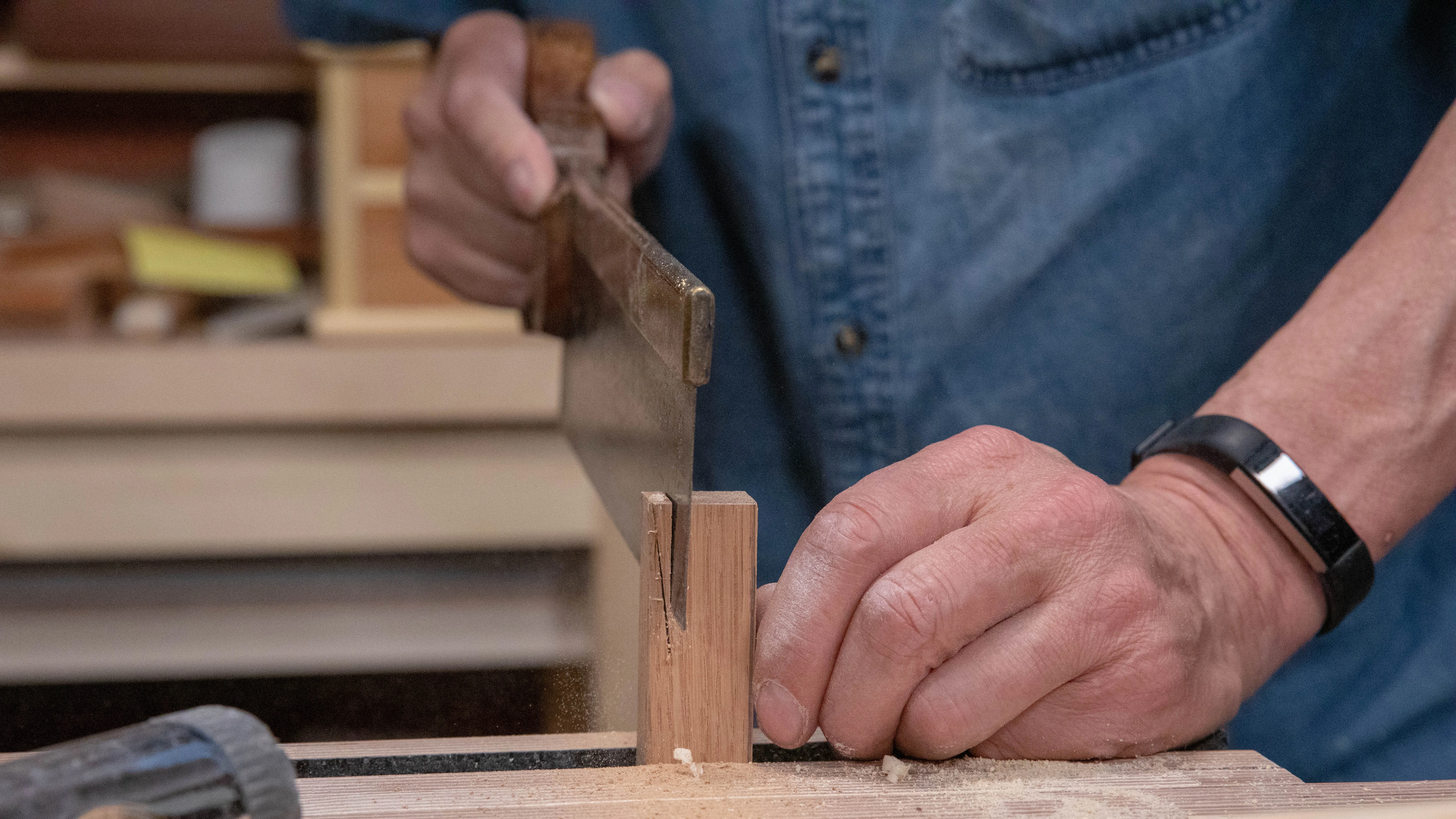 Cut some 1 1/2" - 1 3/4" wedges (approximately 40mm), including a spare or two