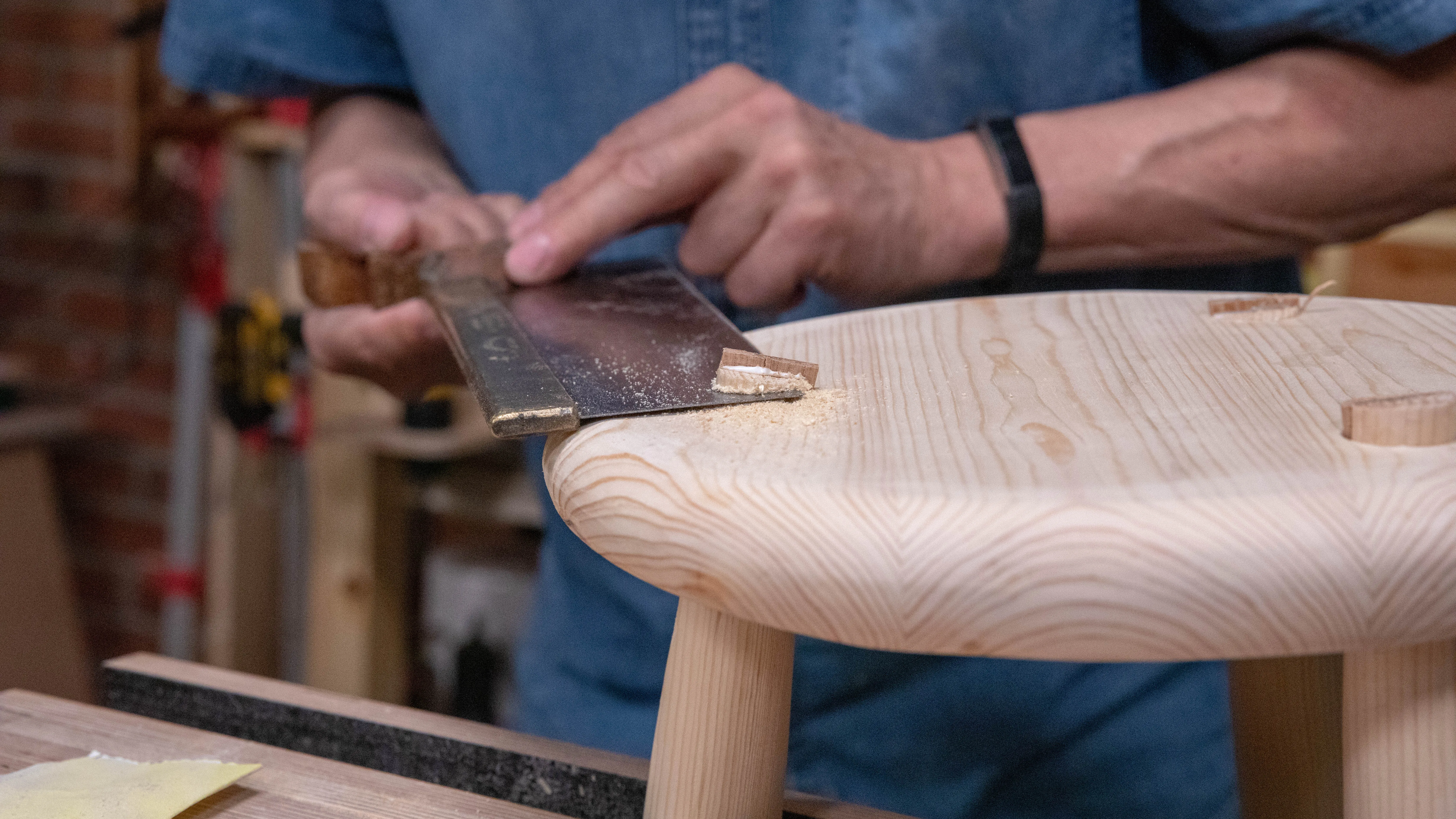 Be very careful that you don't shear the face of the seat