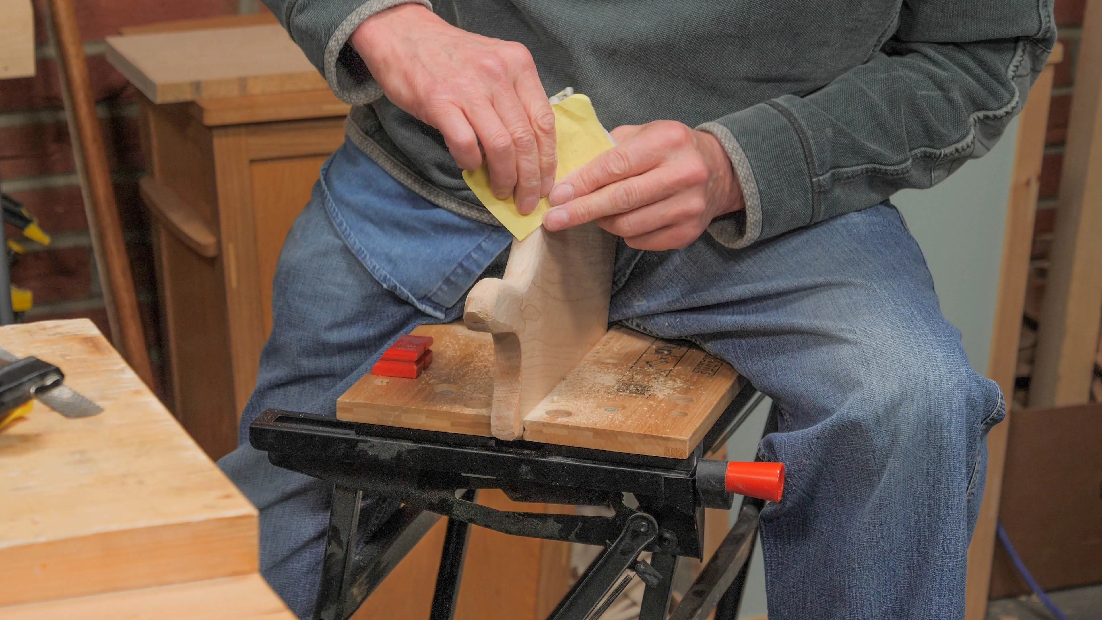 Lastly sand away any final marks or discrepancies