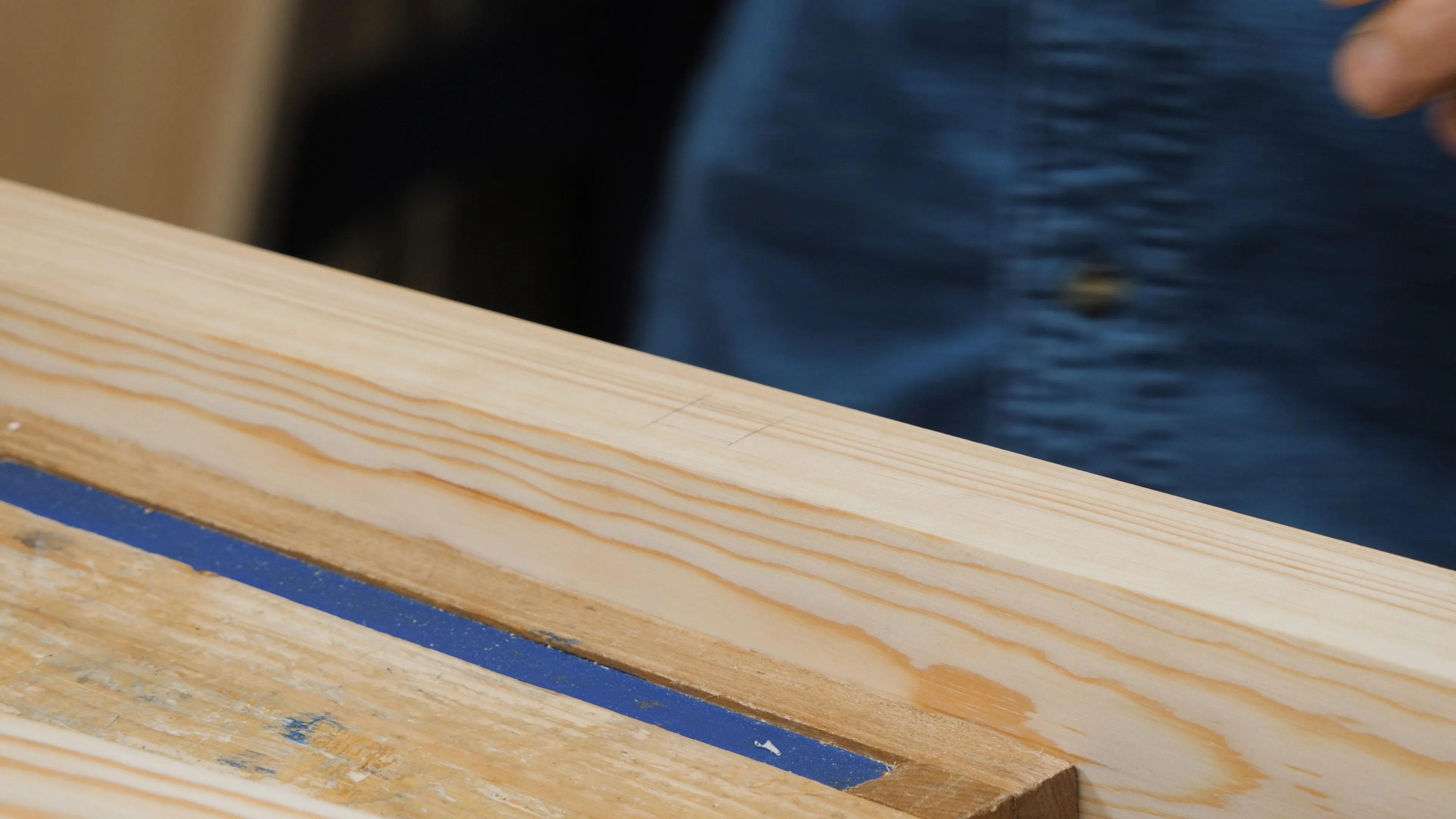 This will guide your first knifewall on both parts