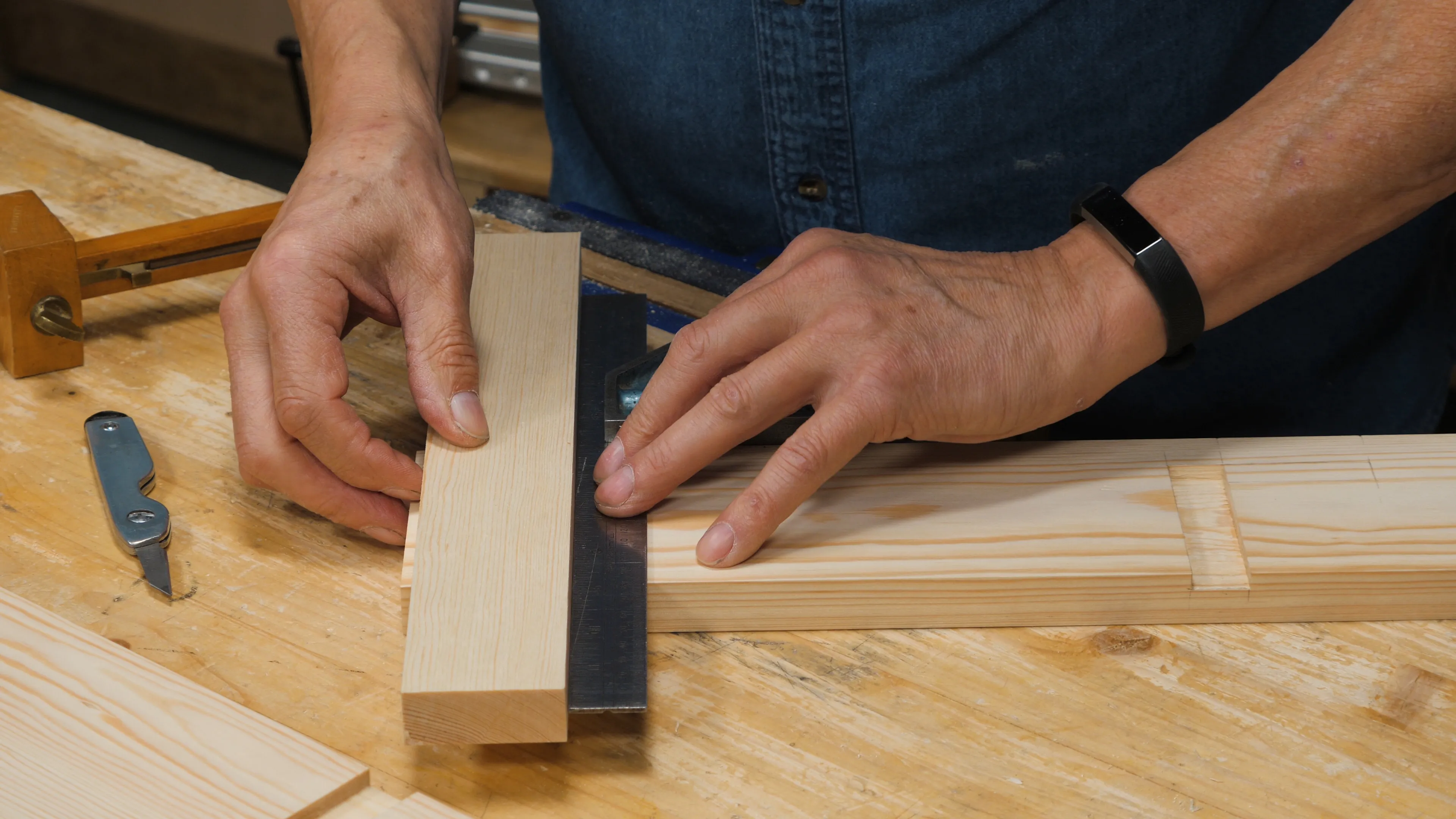 If you made your markings with a pencil, make your knifewall marginally higher to stay on the safe side