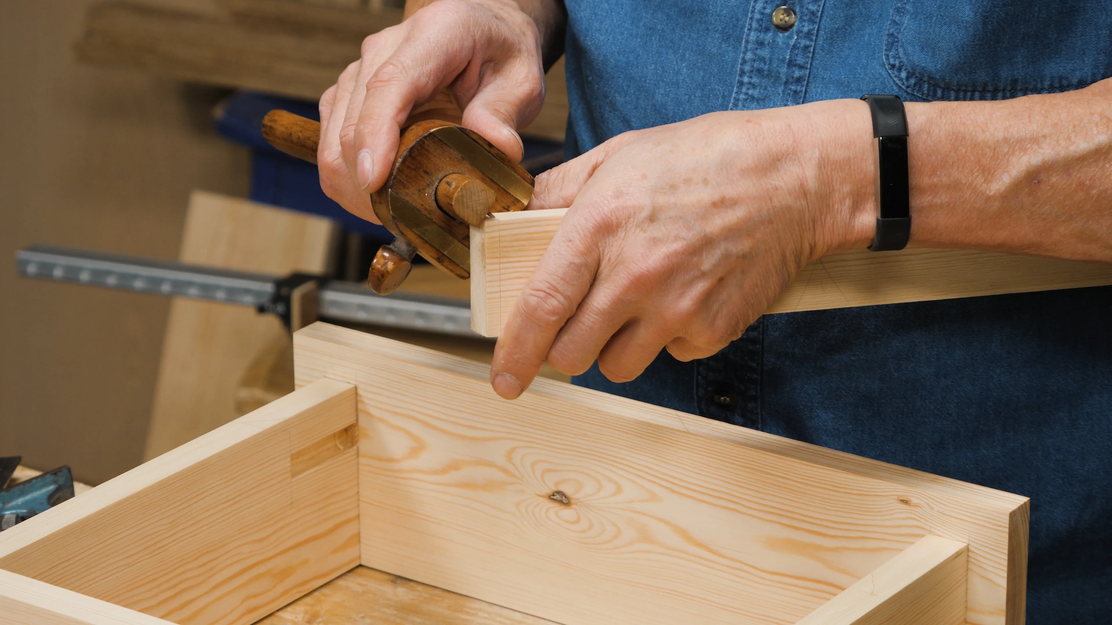 Extend down the sides up to your shoulder line