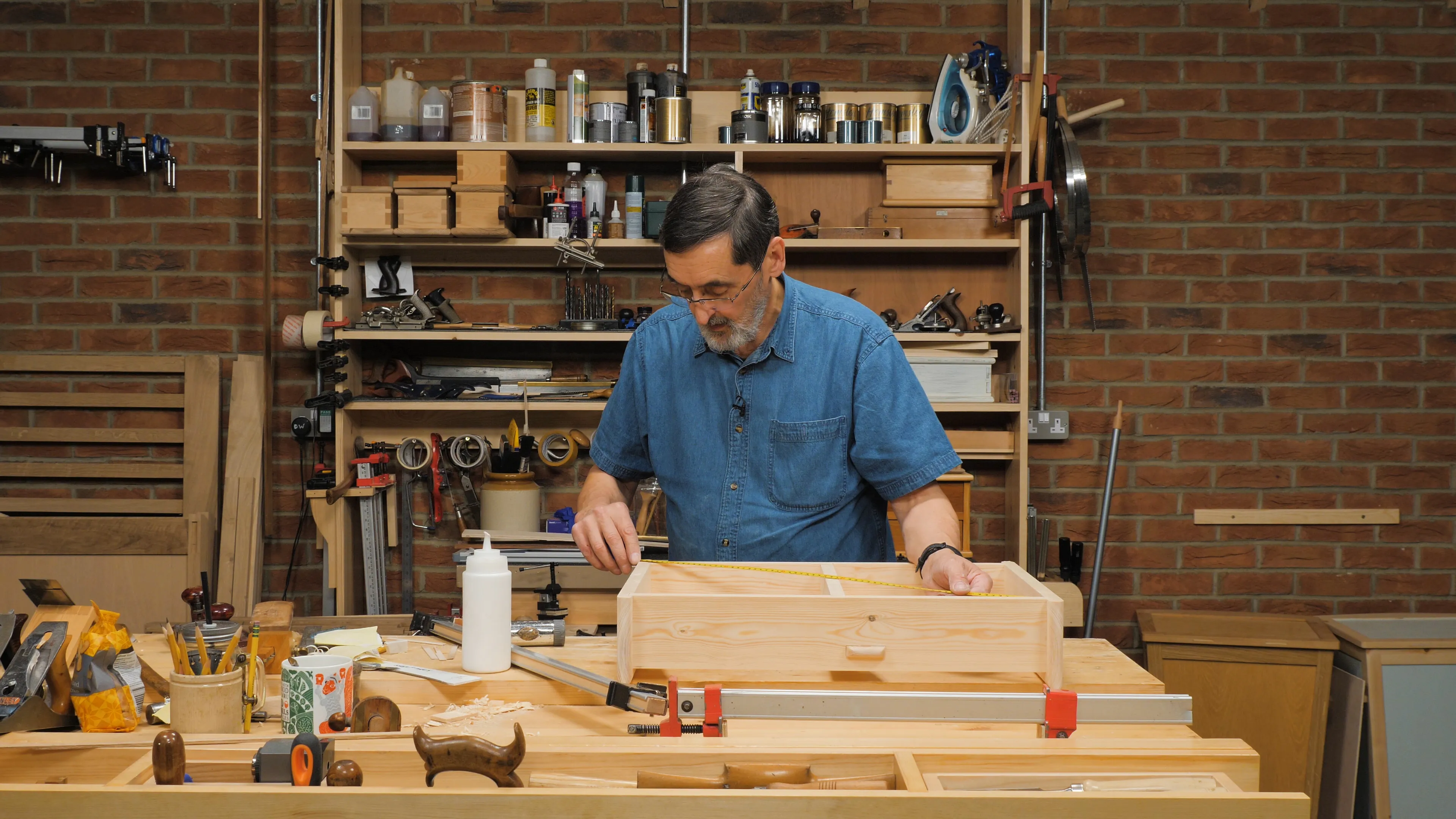 Measure from corner to corner both ways