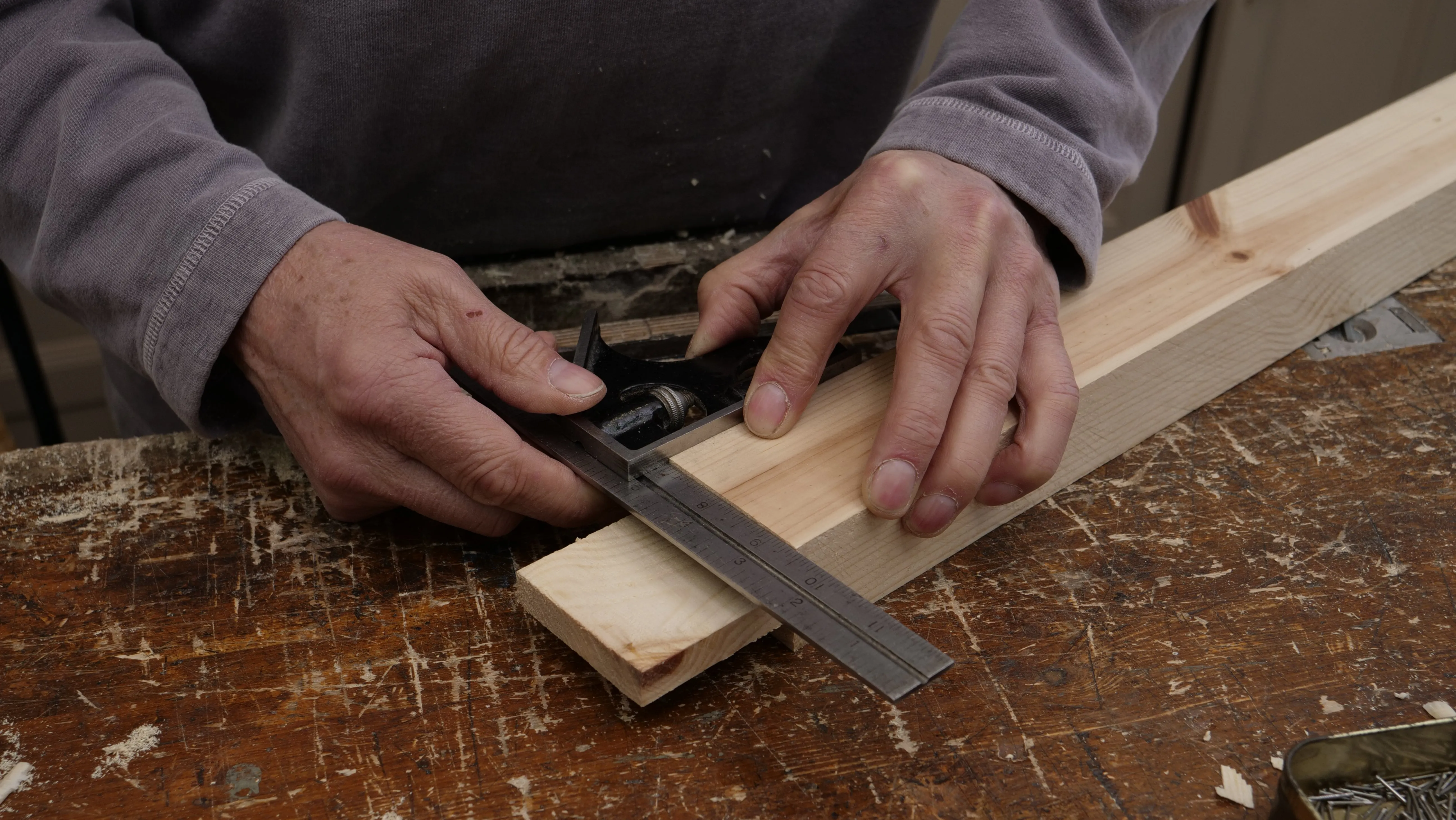 The shoulder is important to check to ensure the joint fits together without any gaps