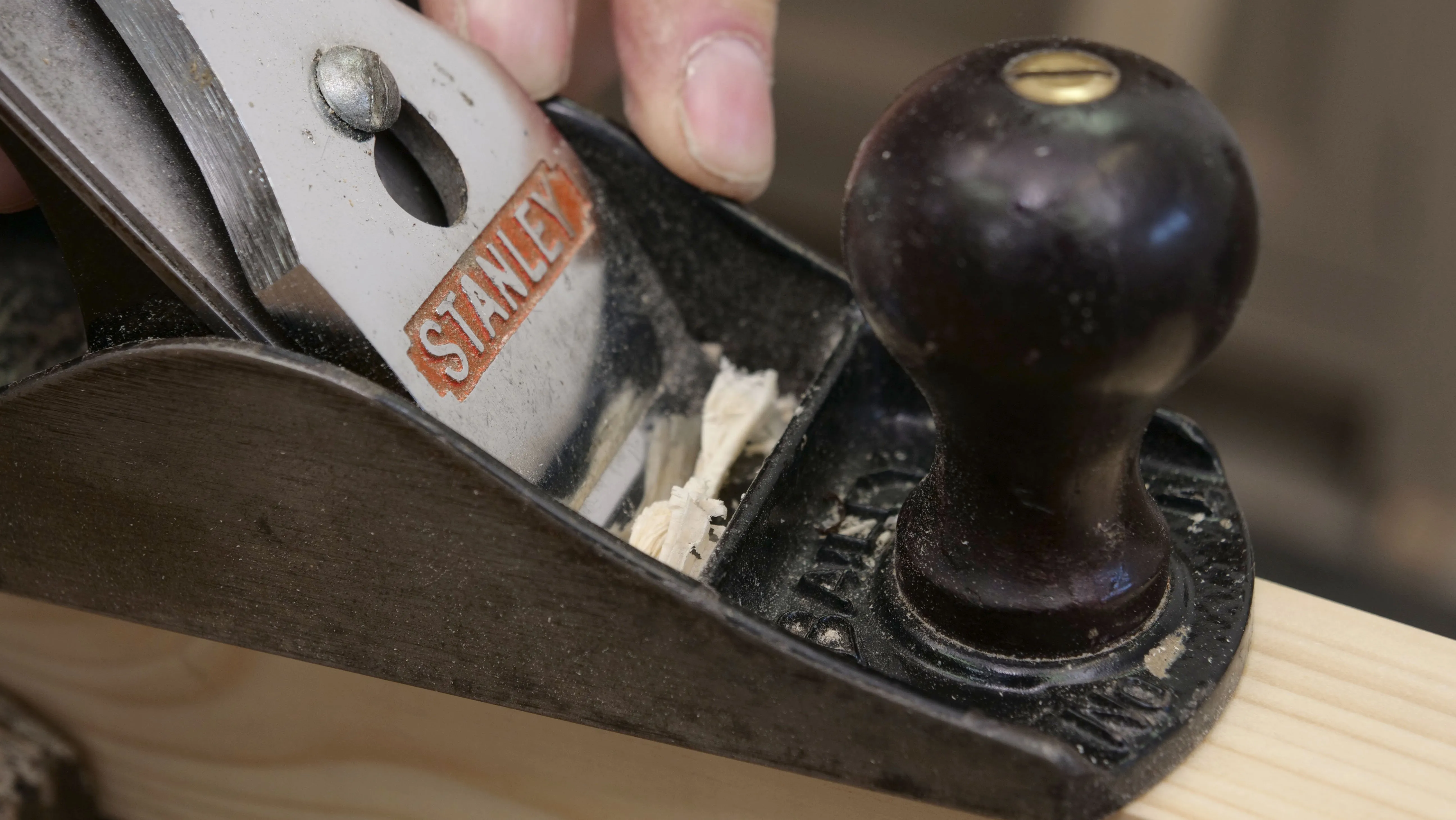 This can happen often if you do not remove excess shavings while you are working. It is good to get into a habit of removing these as you go along.