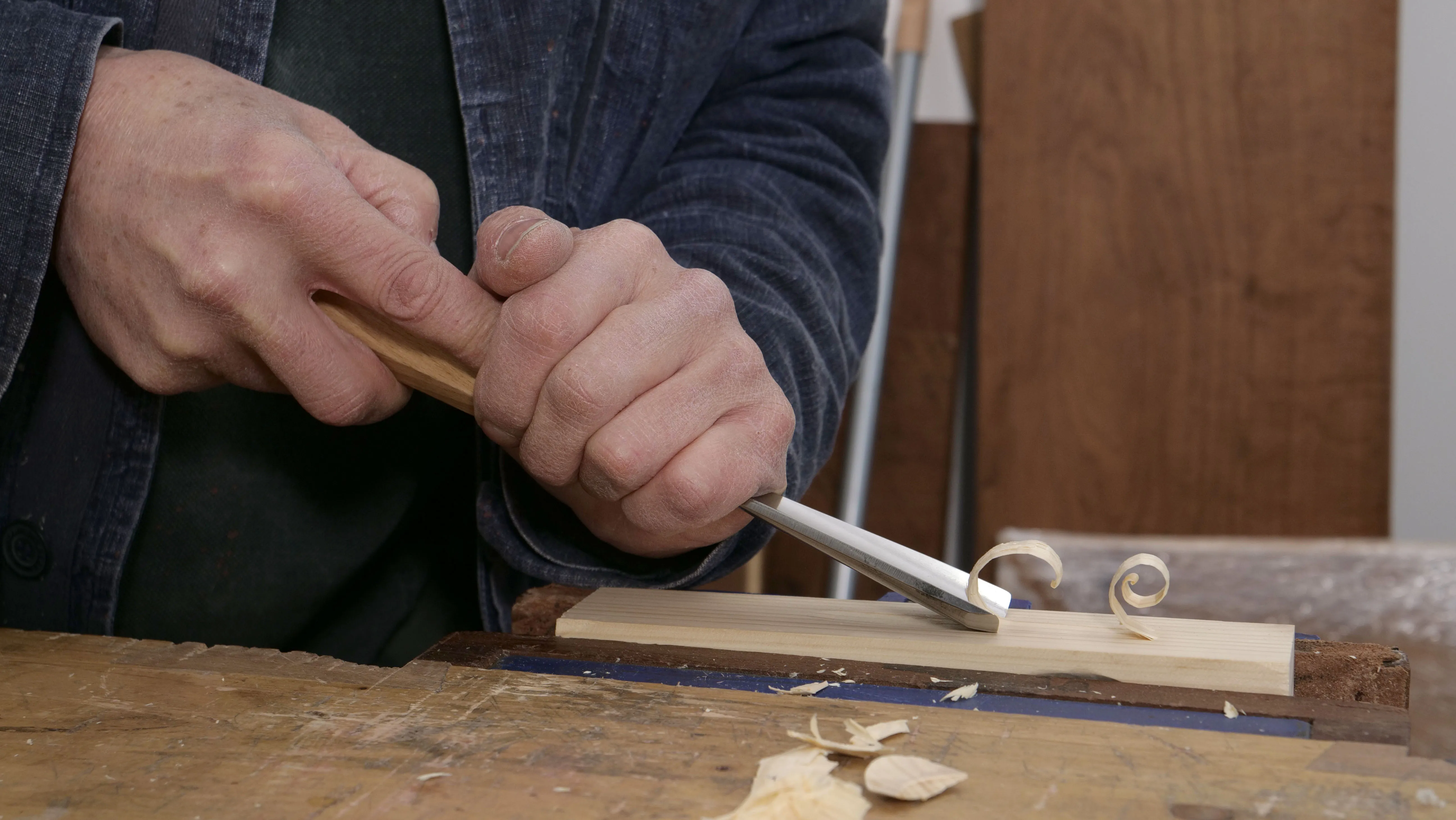 Using a Gouge
