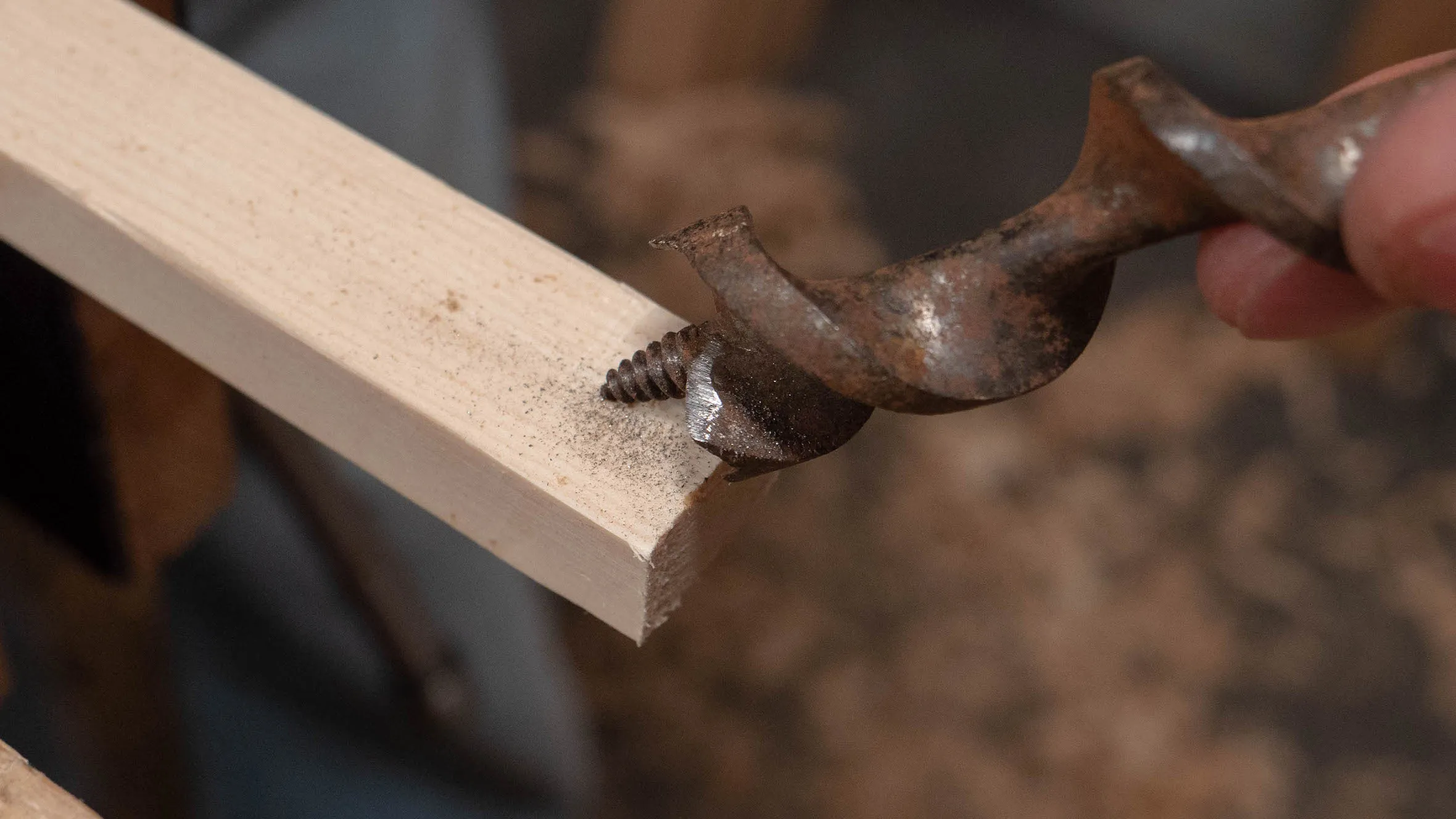 The whole of the cutting edge should be shiny once you have finished sharpening