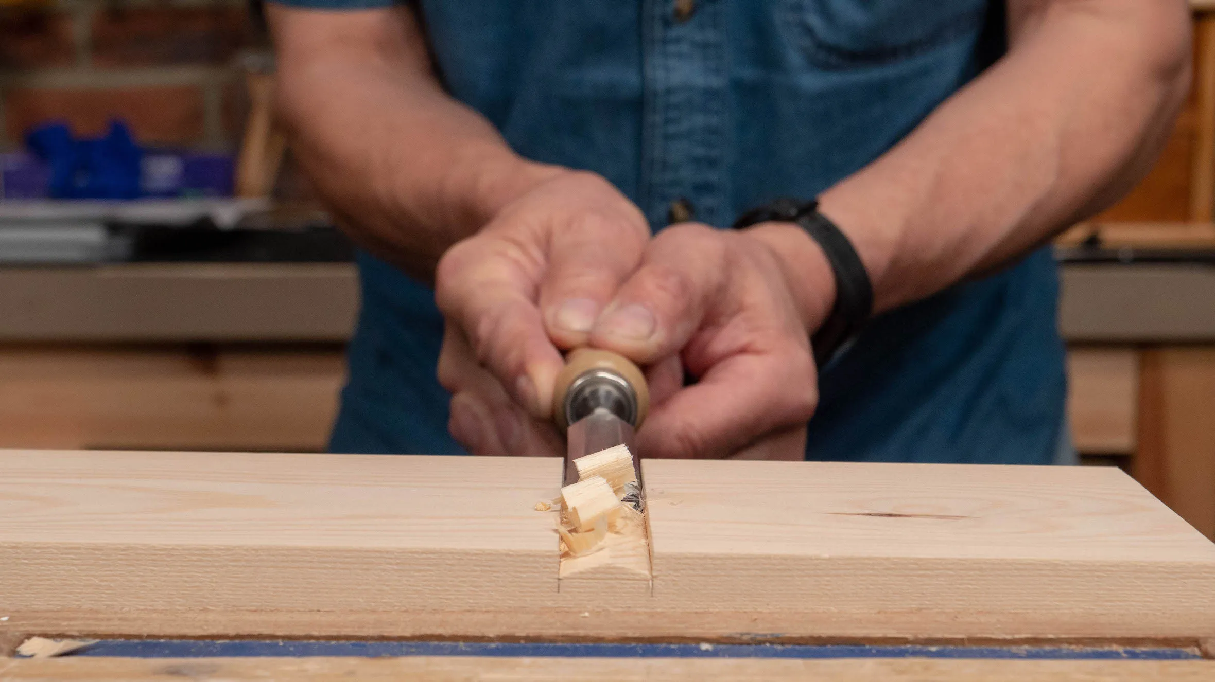 You can use a doubled handed grip