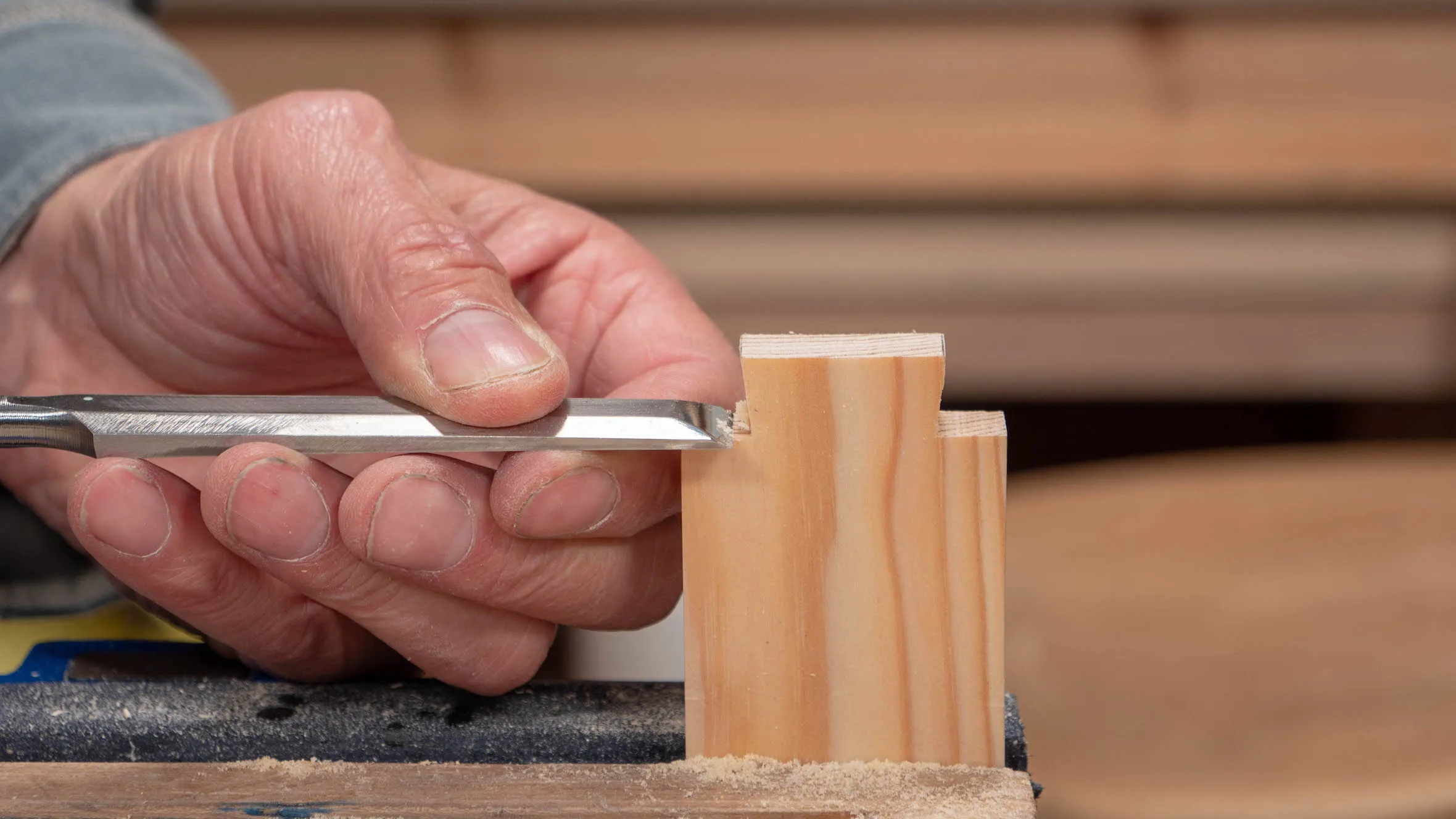 Strive to work accurately on each of the four joints