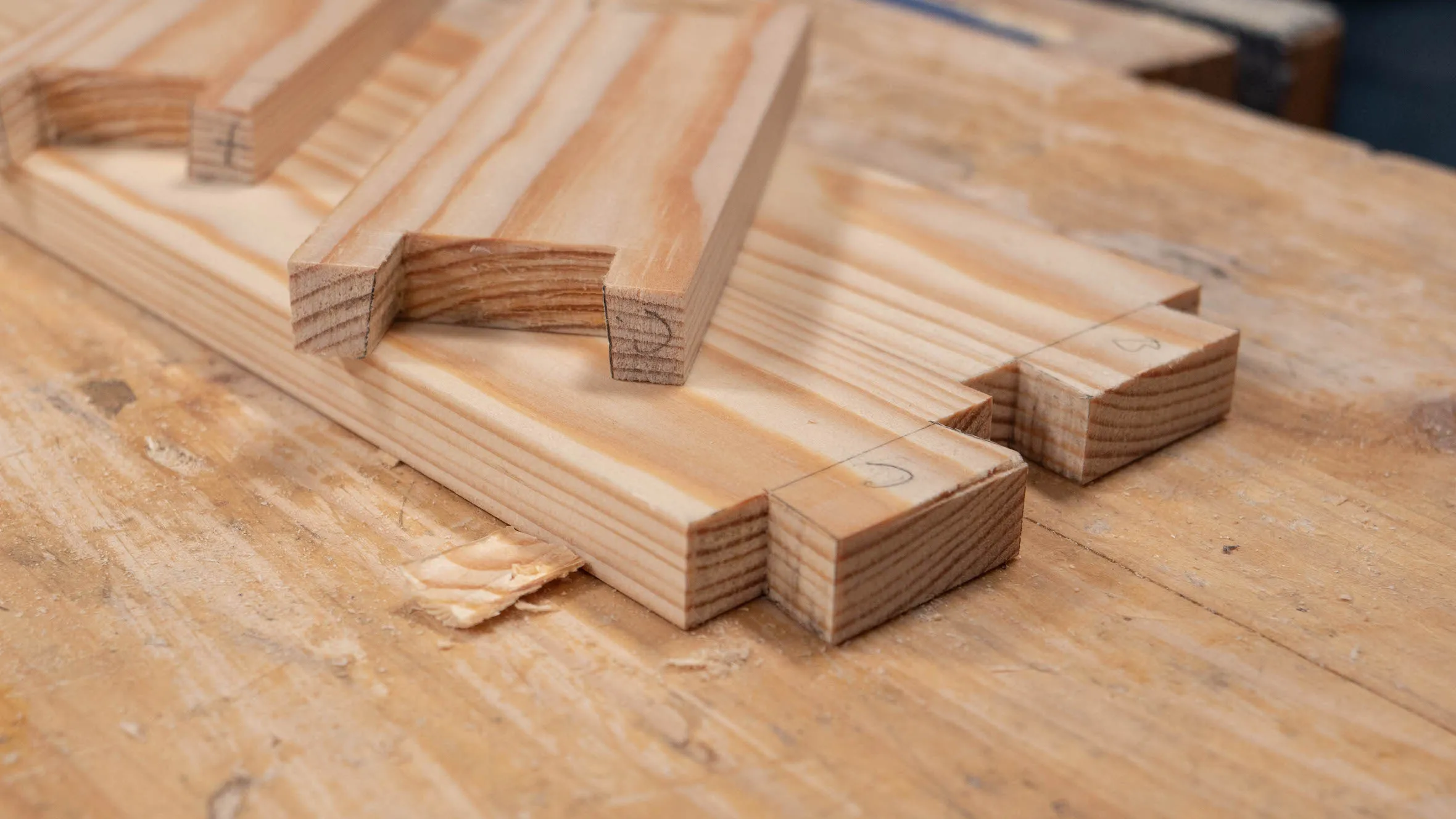 Make sure you have clear markings to identify the arrangement of the parts