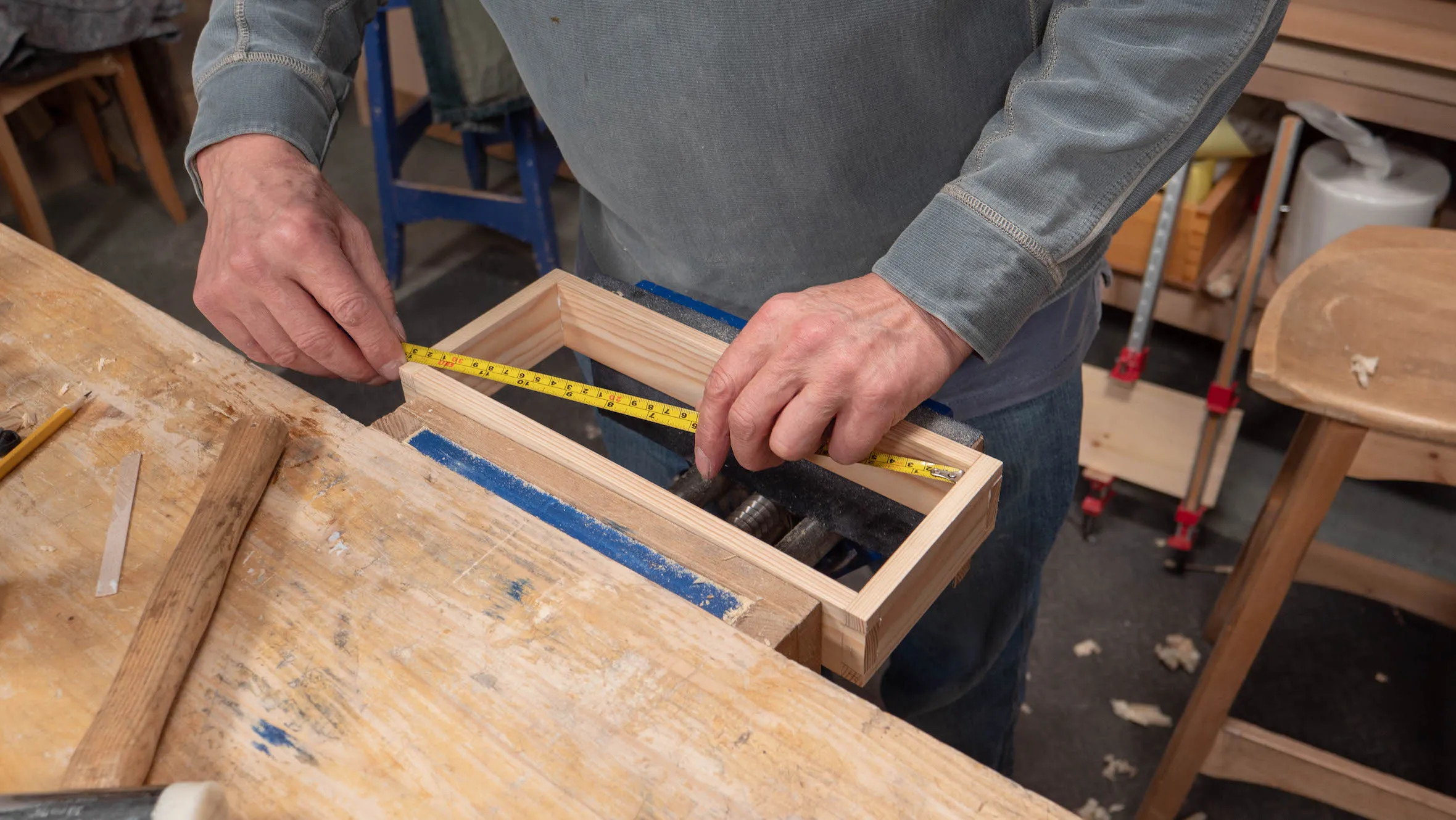 If they are not the same, tap the box to shorten whichever diagonal is too long