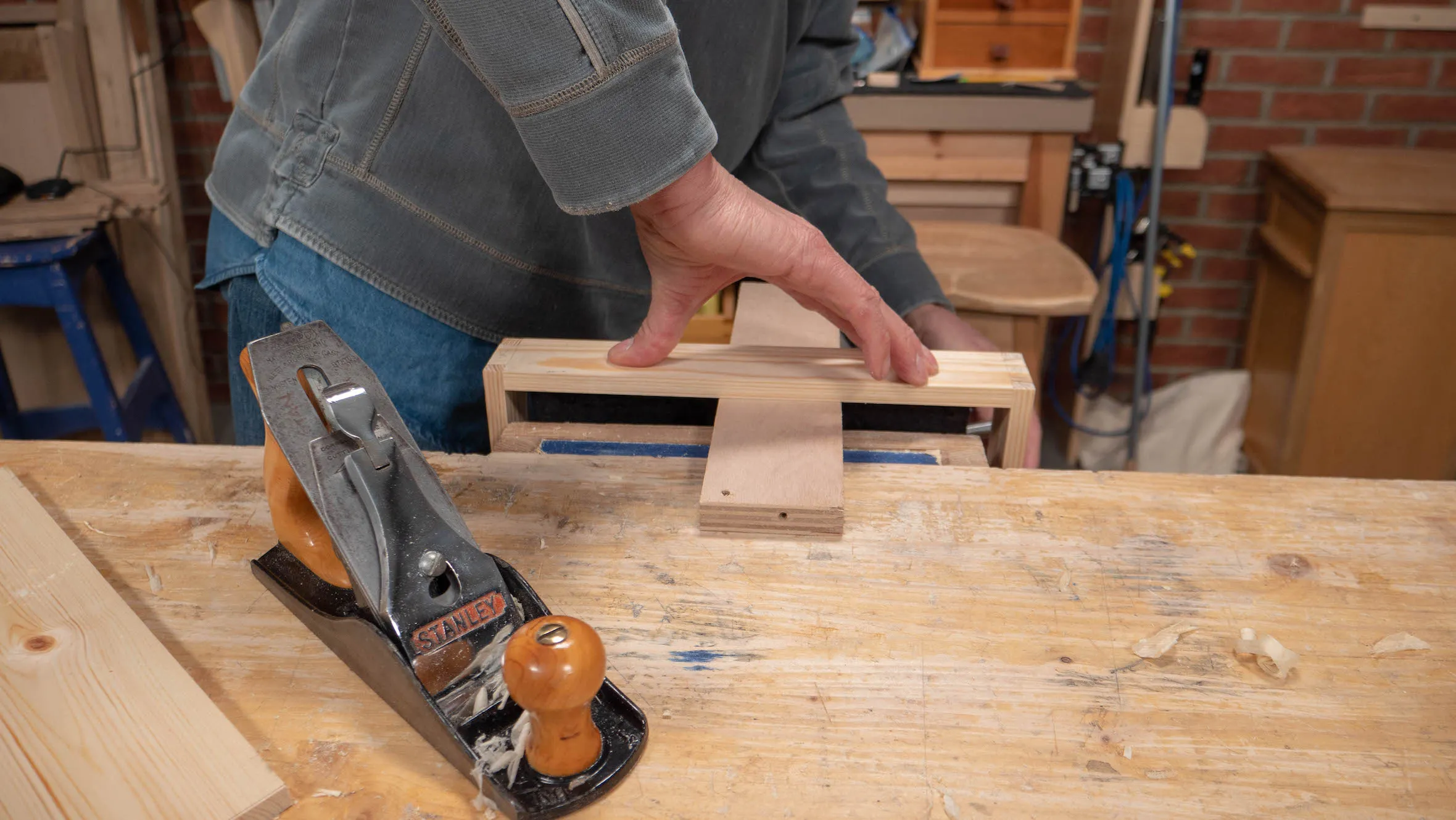 Add a piece of wood for increased support