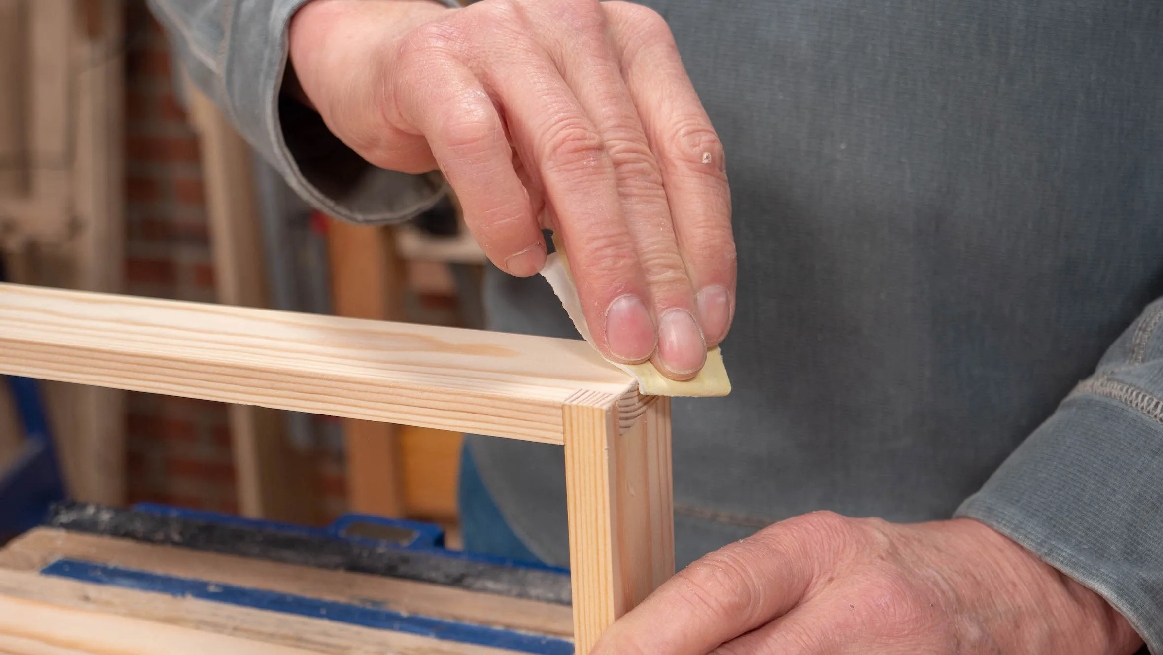 Make the corners of the joints a little less sharp