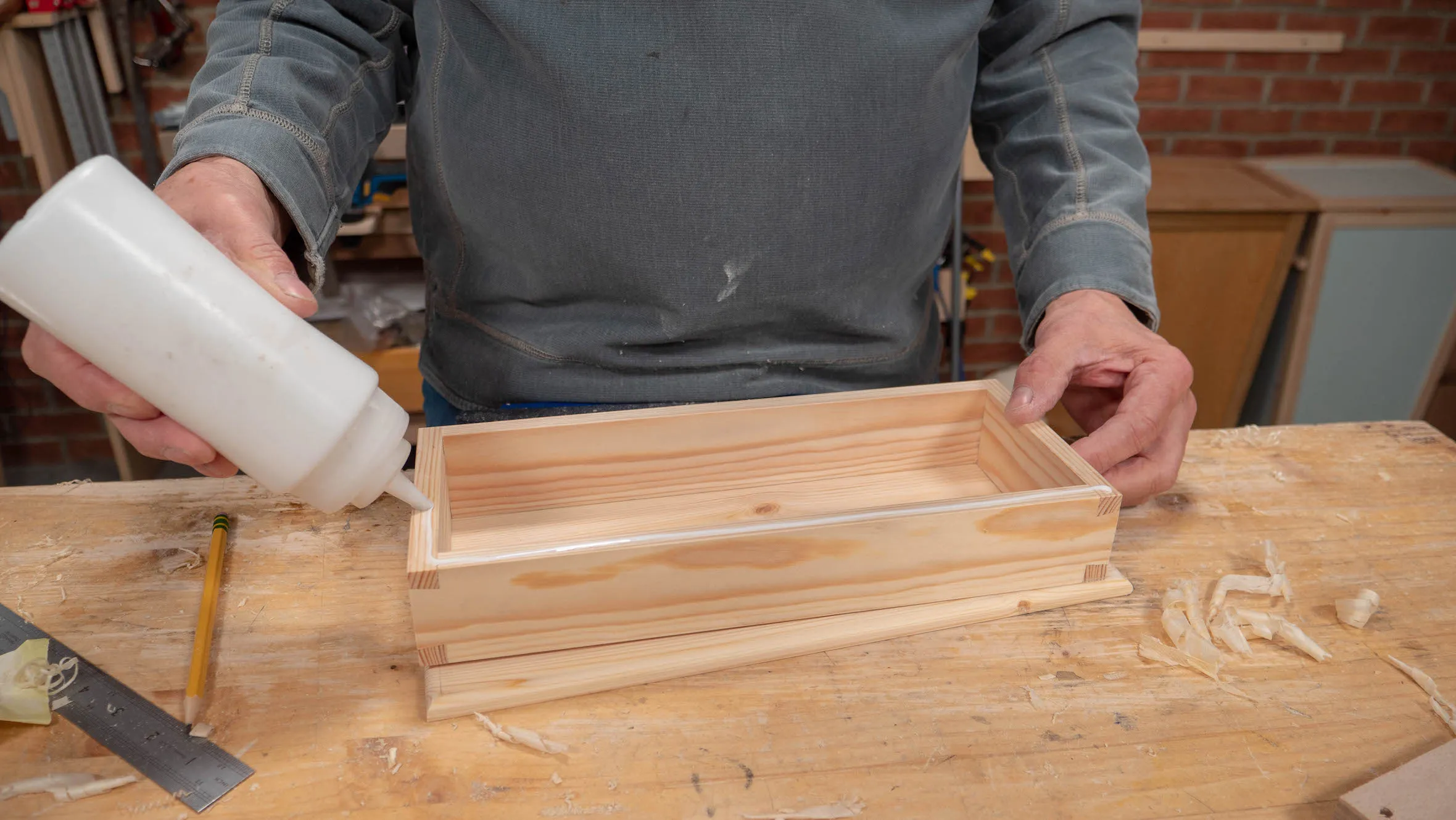 A thin bead will be more than enough