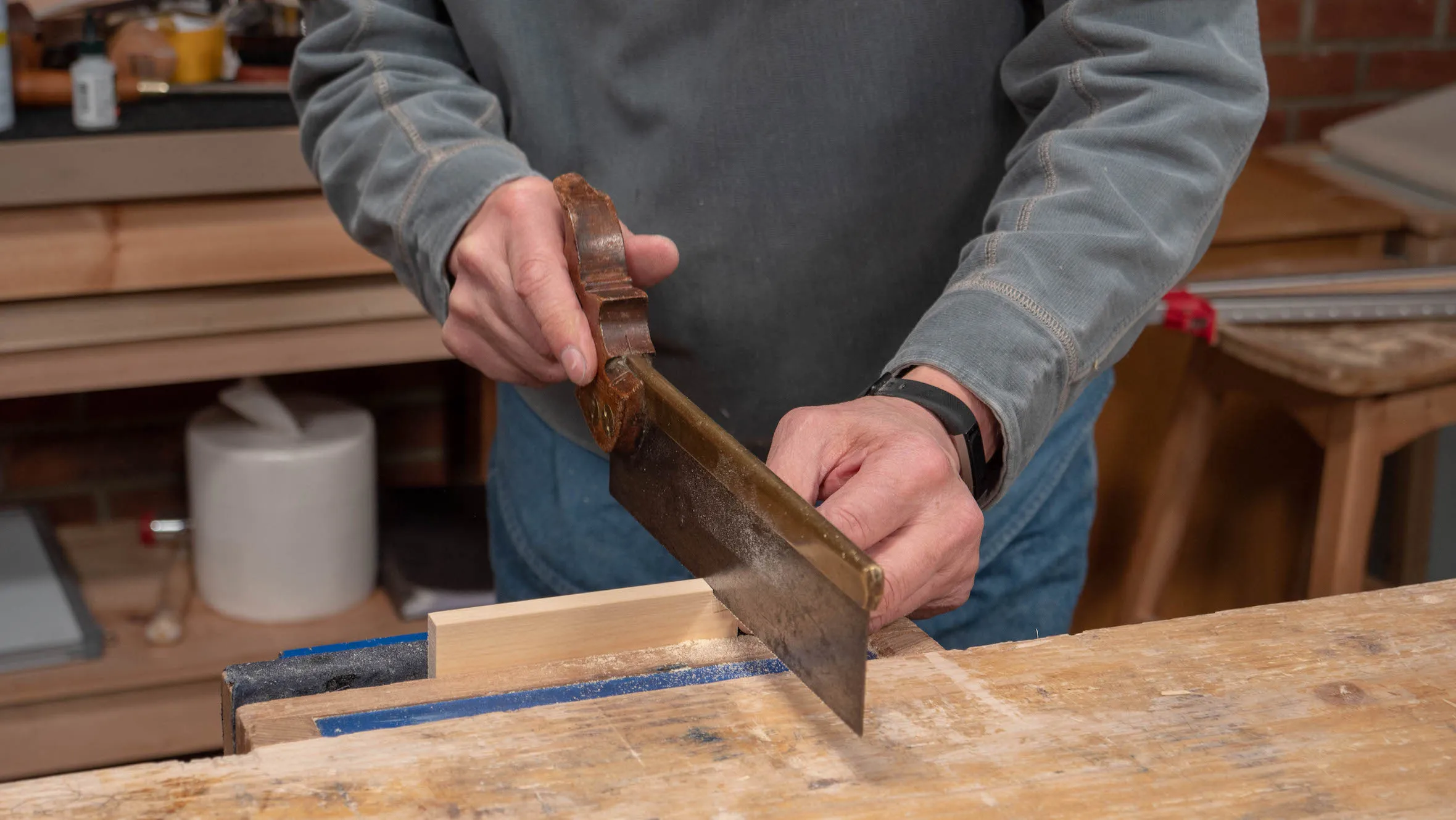 Ensure you avoid cutting into the shoulders