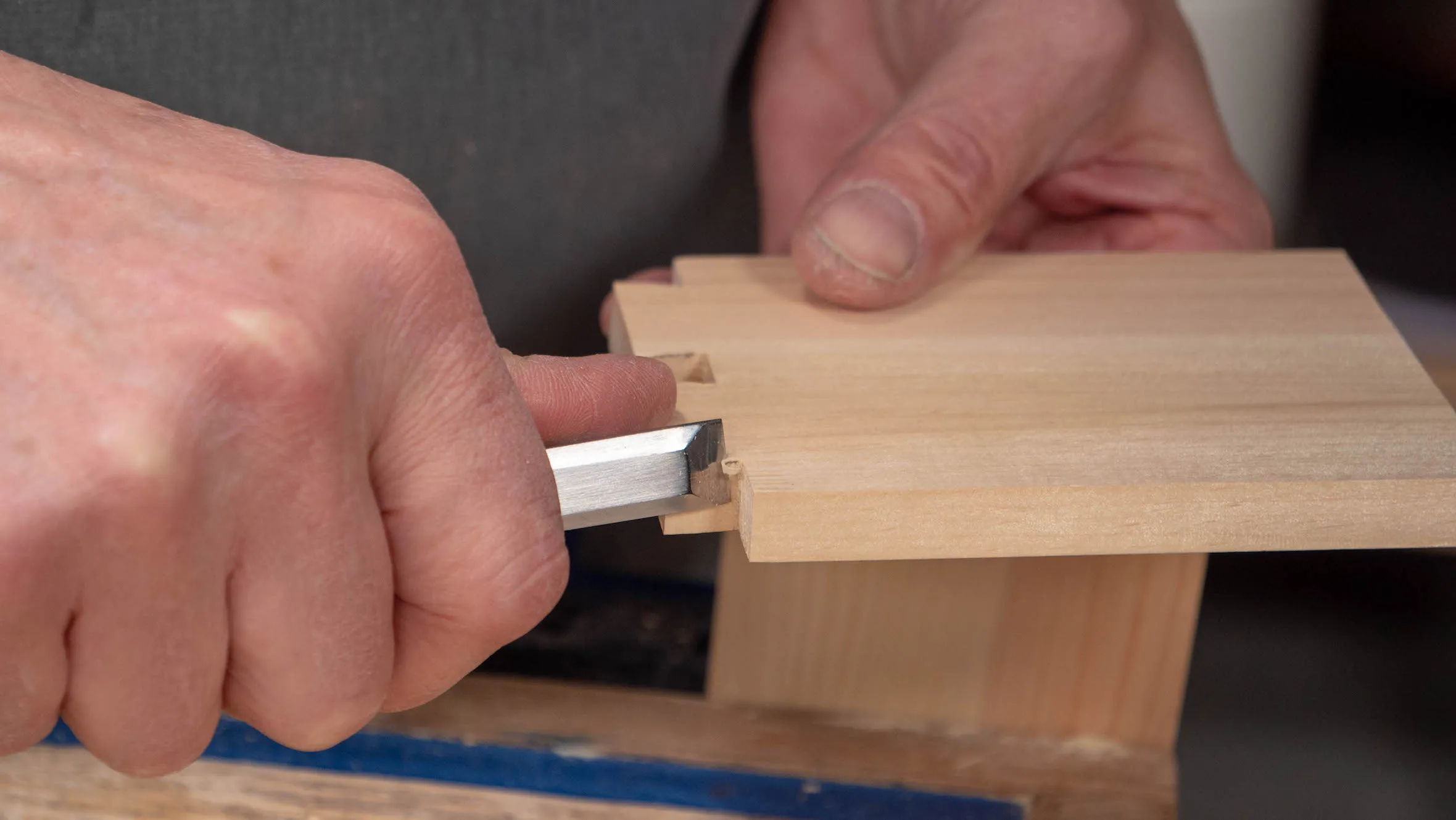 Create a slight leading edge from the insides of the tails if necessary