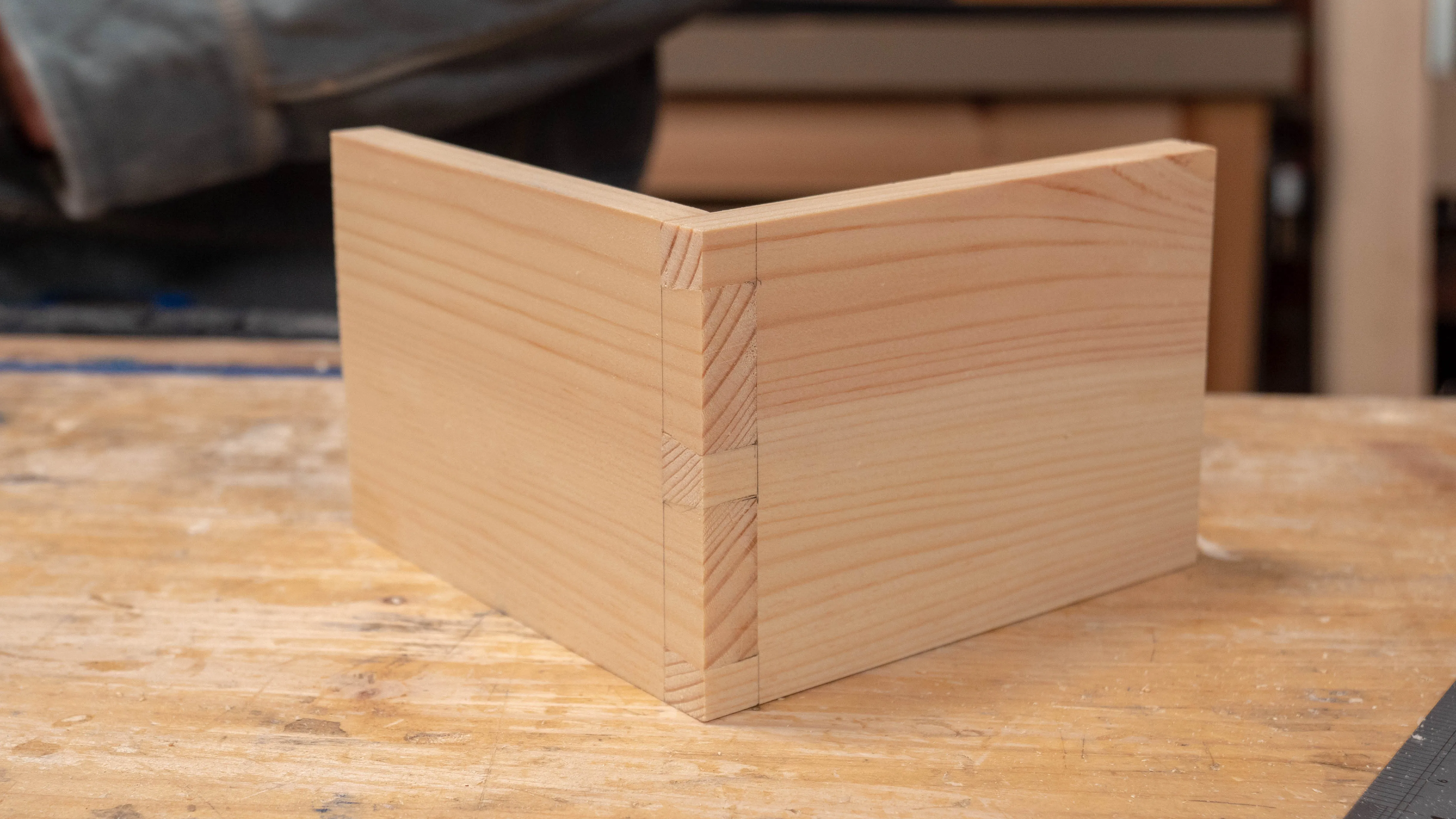 Multiple dovetails are always stronger because of the increased long-grain to long-grain glue surface area.
