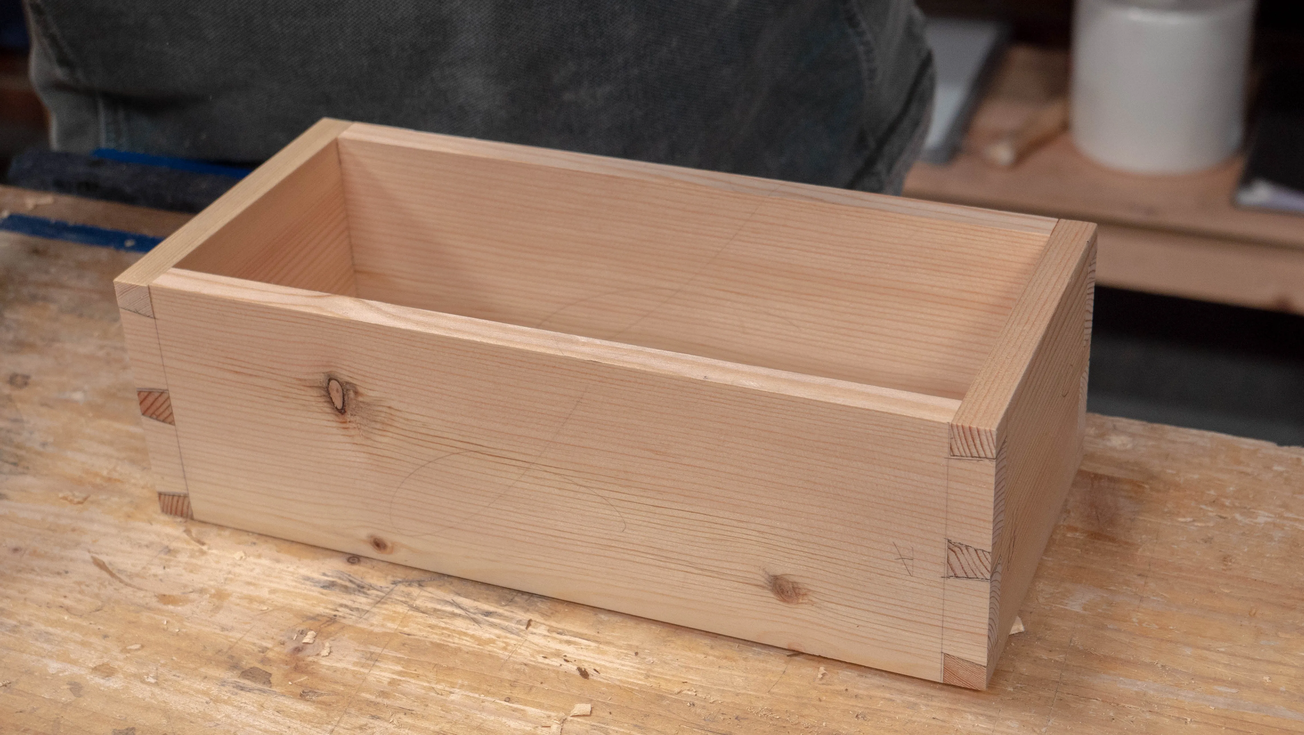 Your box ready to glue up