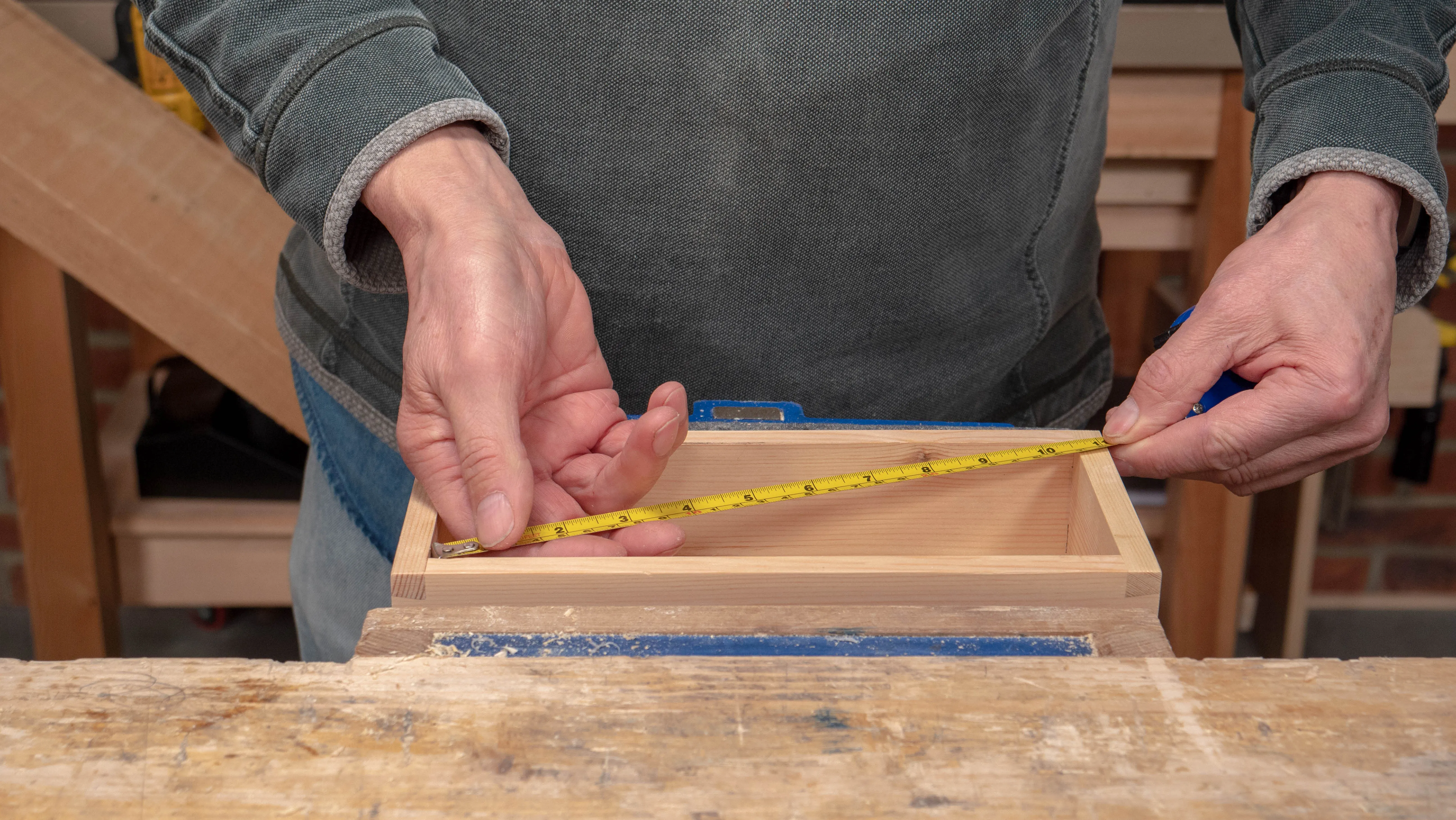 This will tell you if the box is square