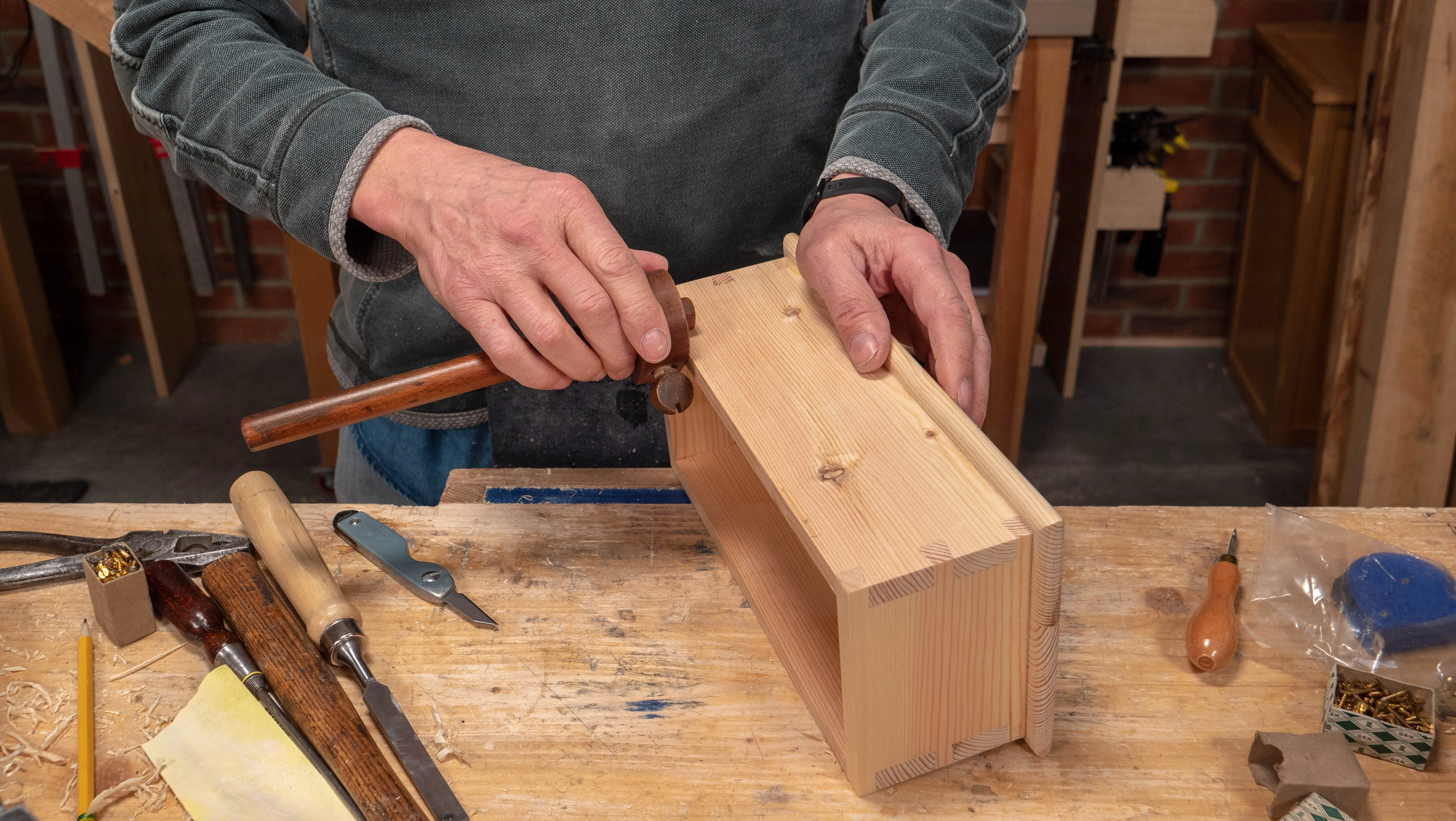 Run your depth lines as before