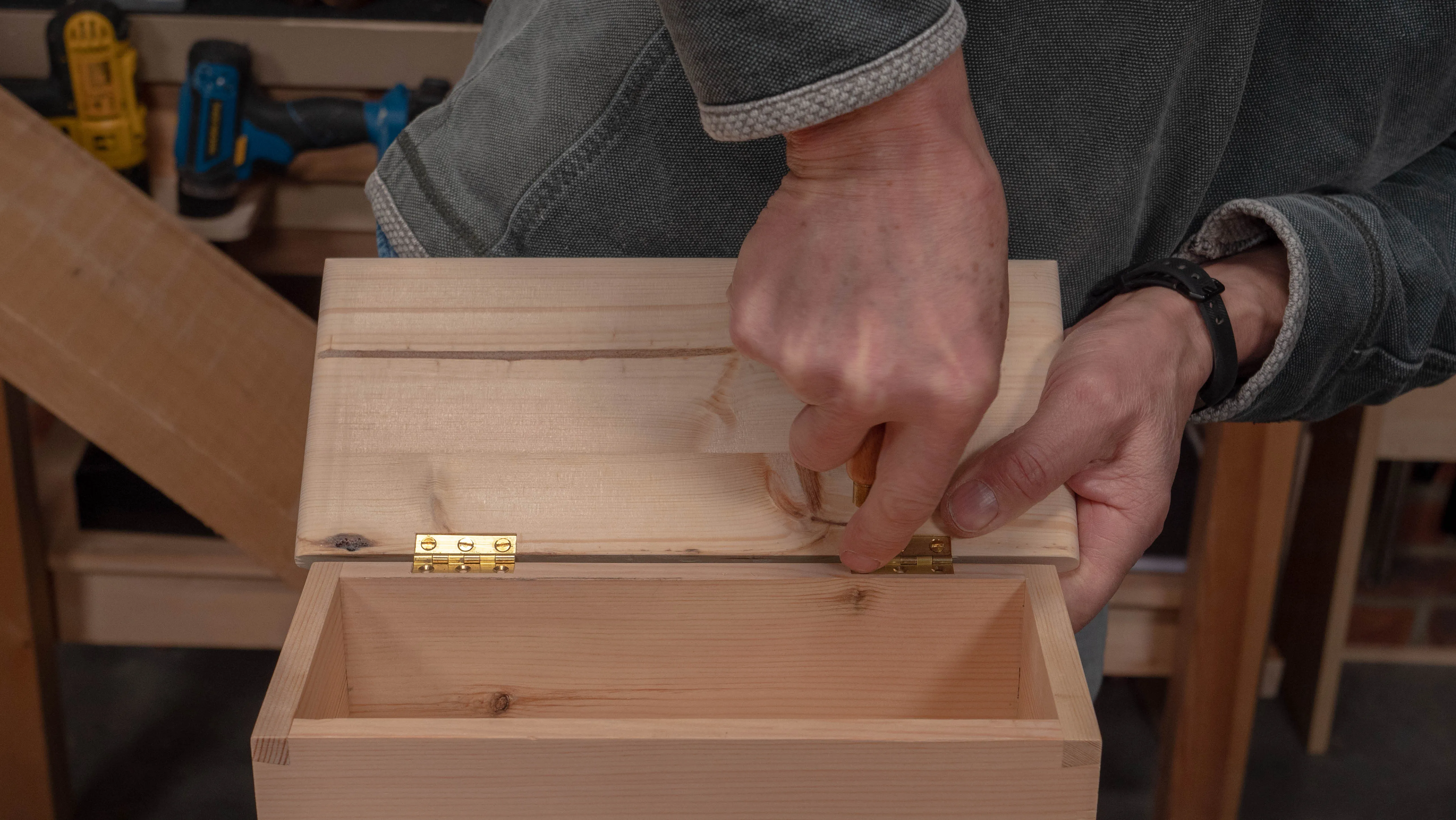 Ream the holes out according to your screw size