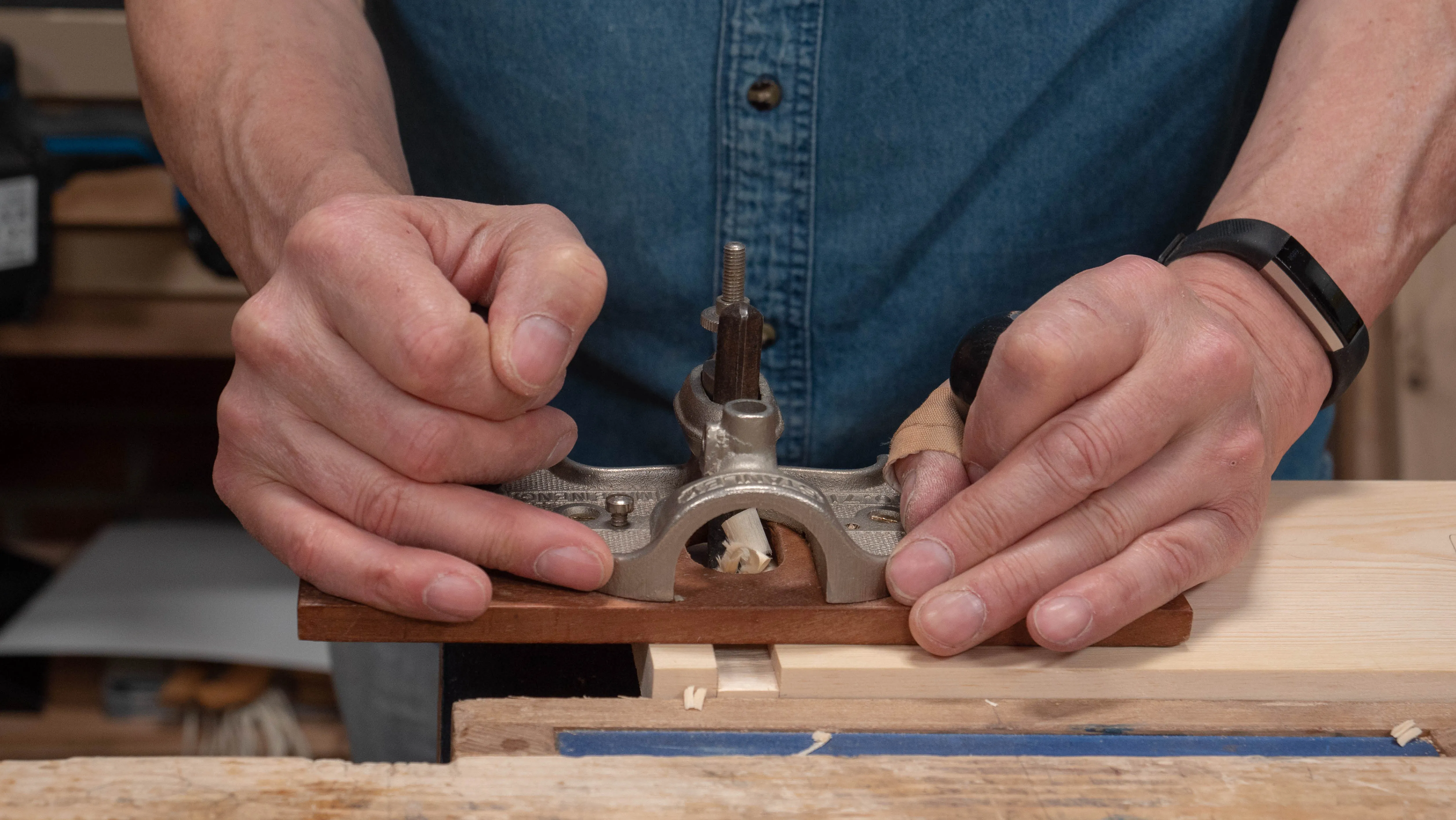 Leave the final levelling for the router