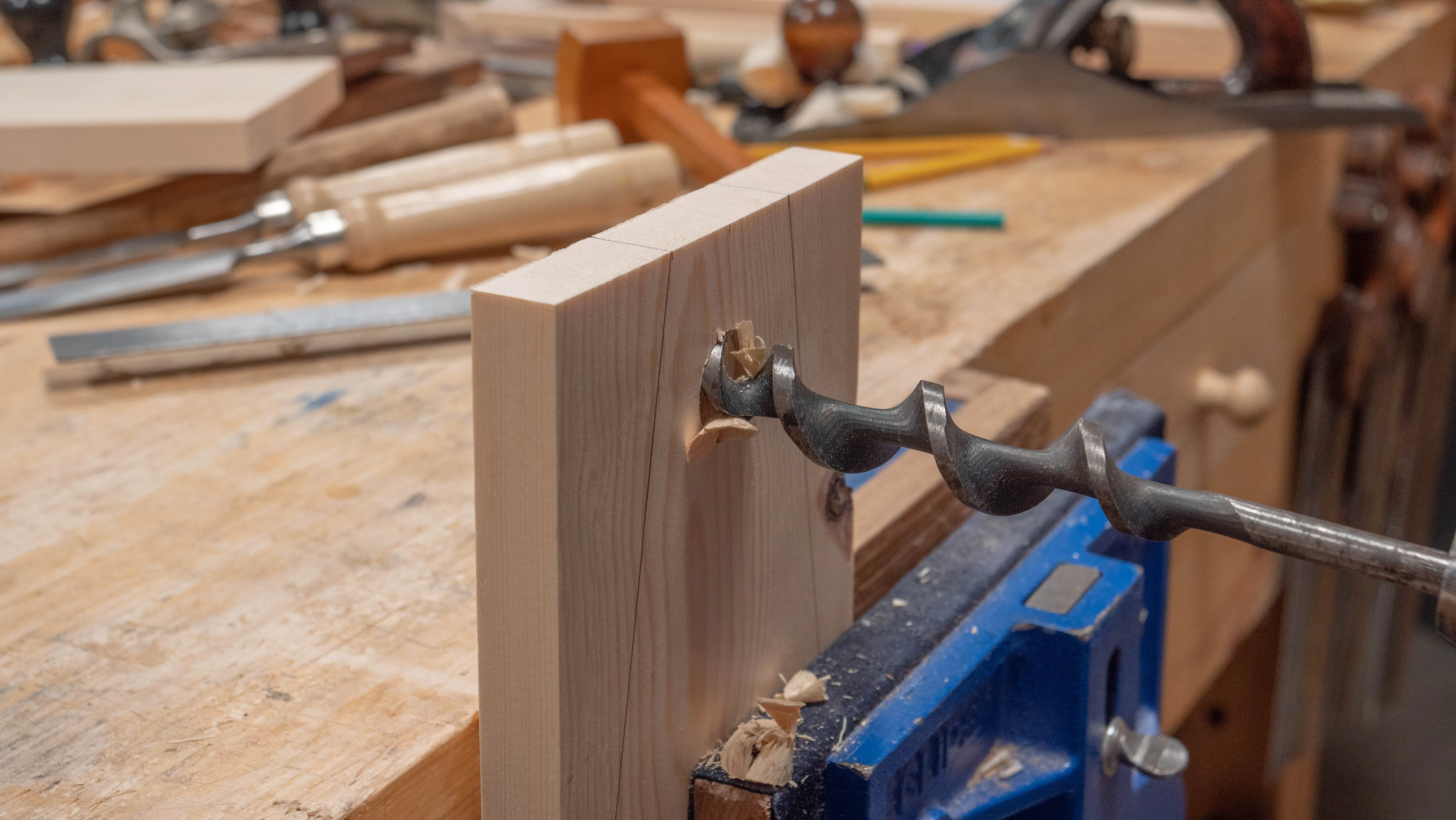 Ensure you always stay square to the face