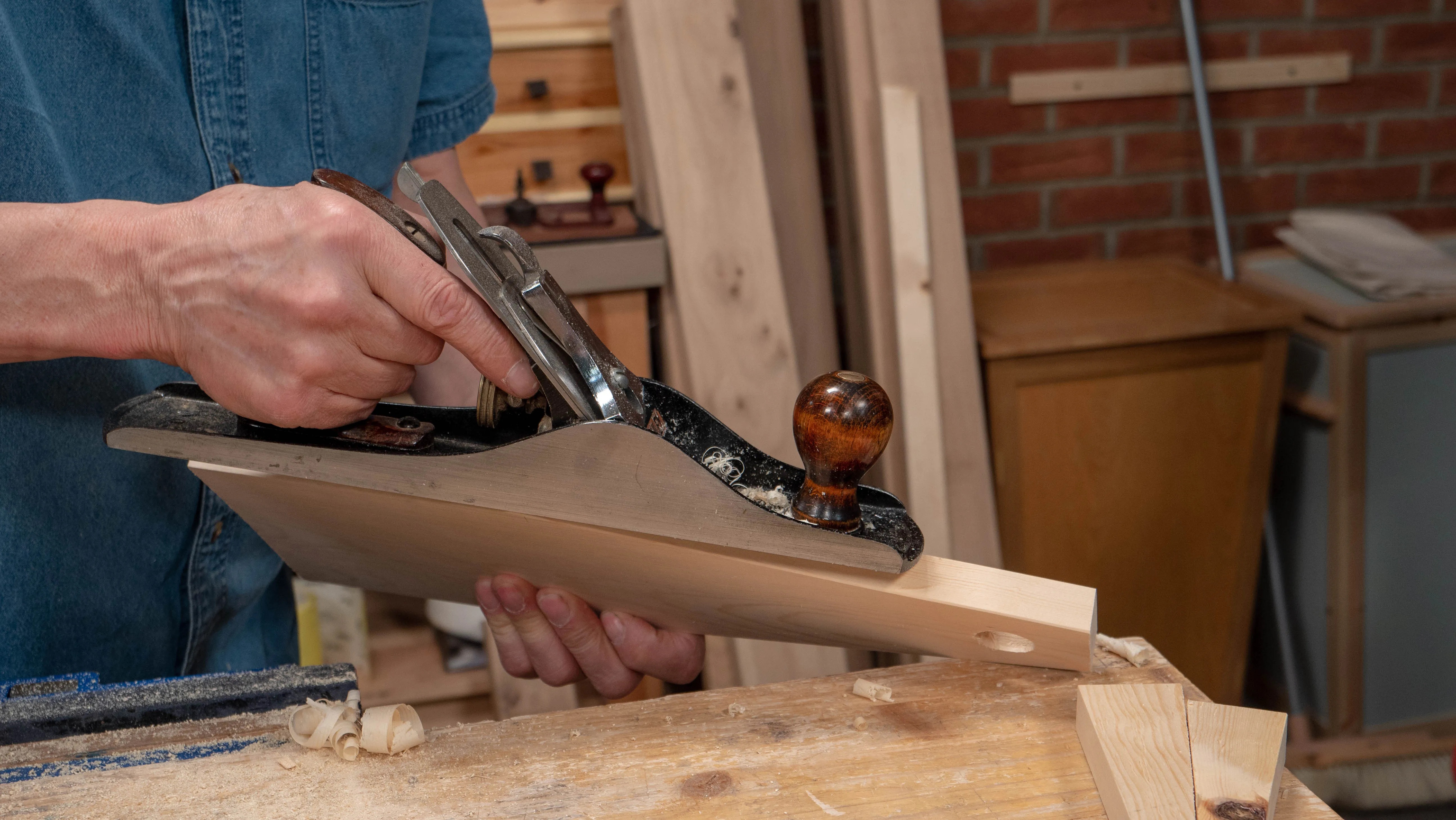 Take the arris off the new edges for a more comfortable handling and to prevent accidental fracturing