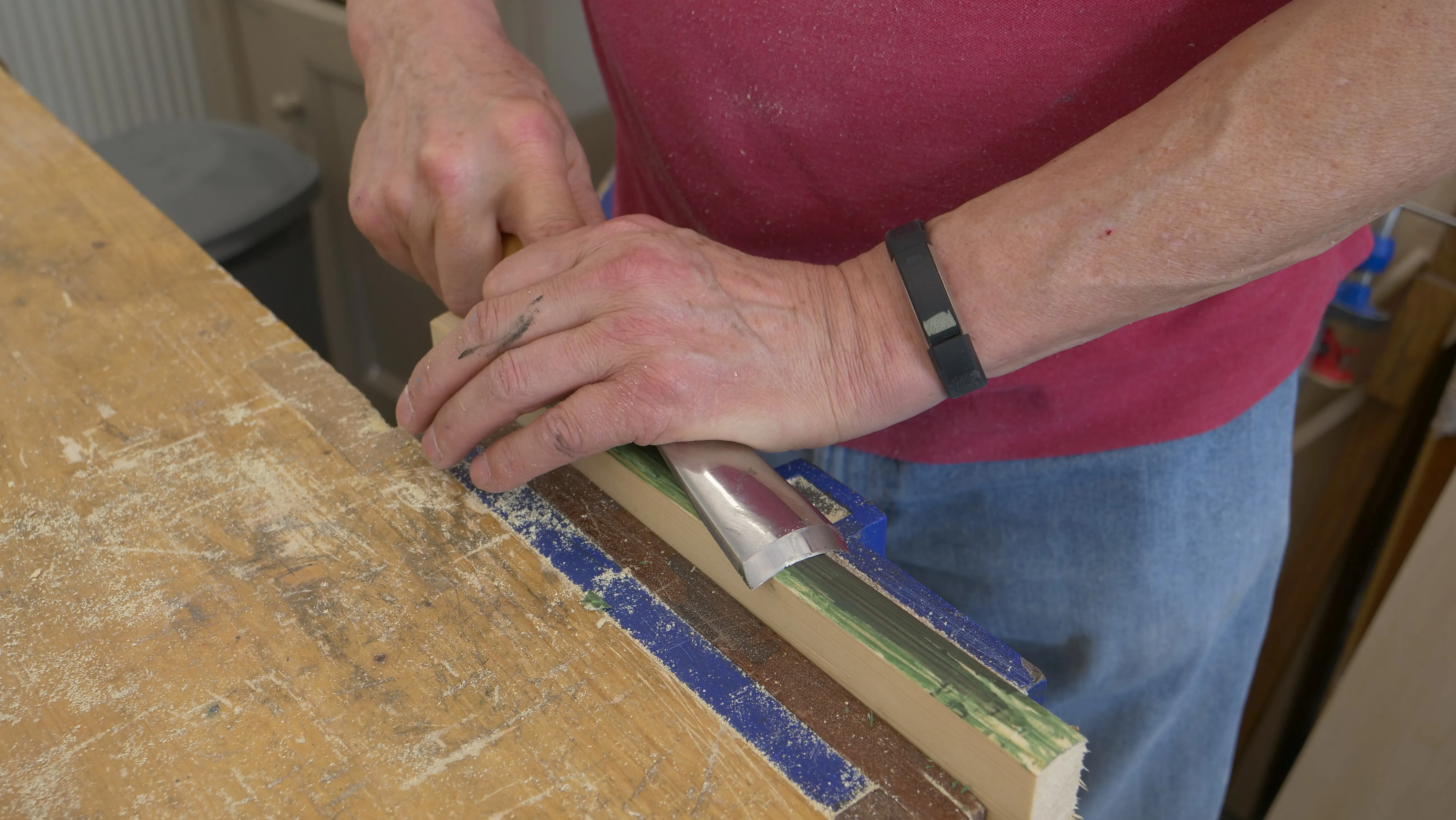 Sharpening a Gouge