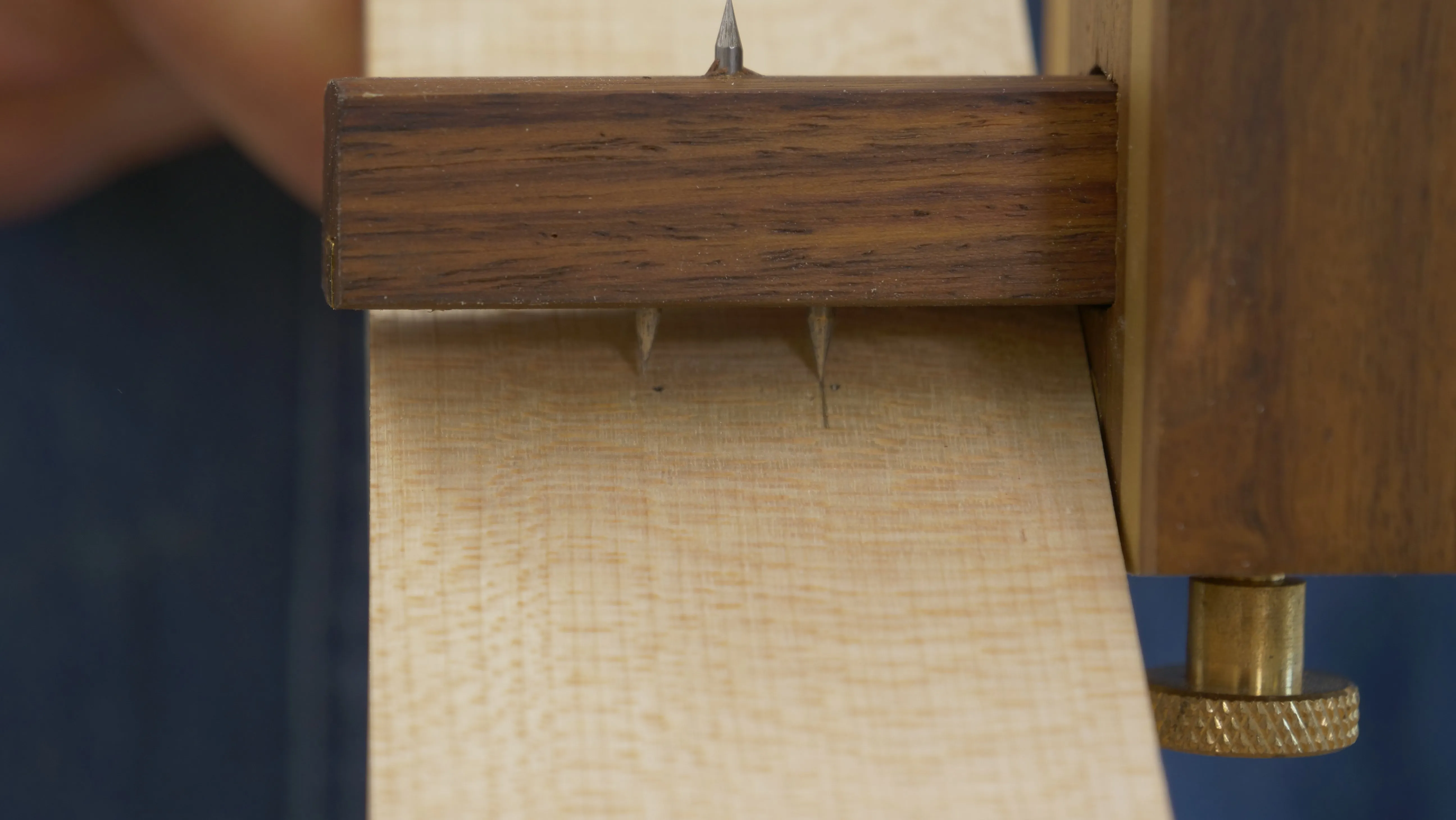 Matching the pins to the centre point