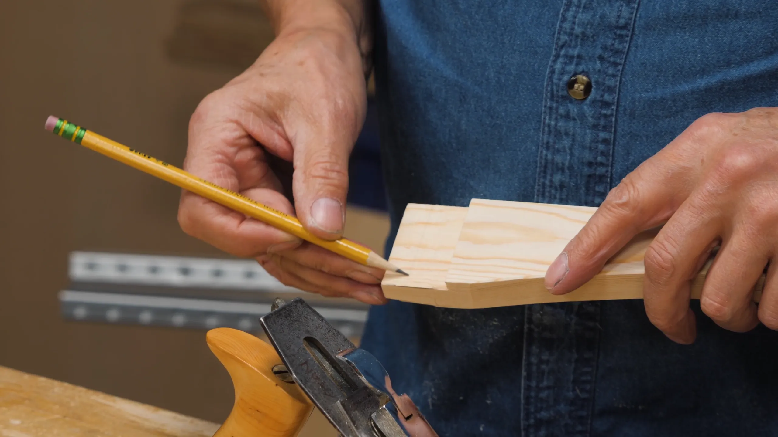 Ensure your depth line is visible