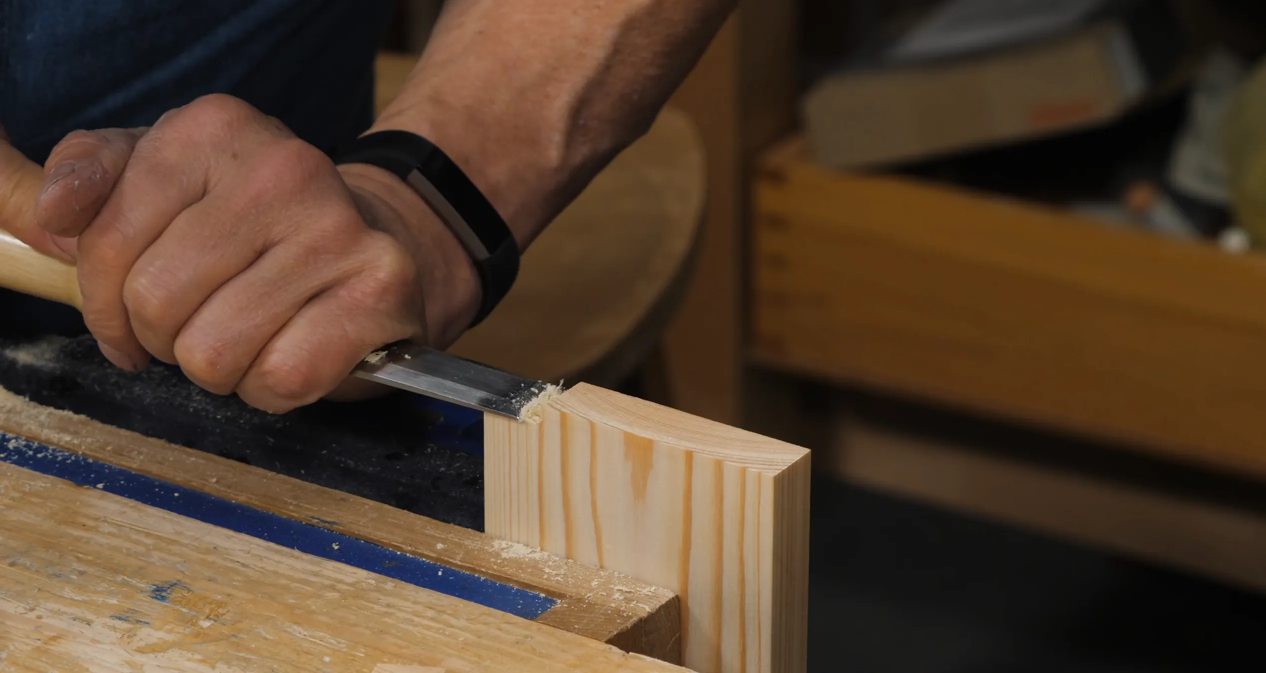 Again, take care not to undercut